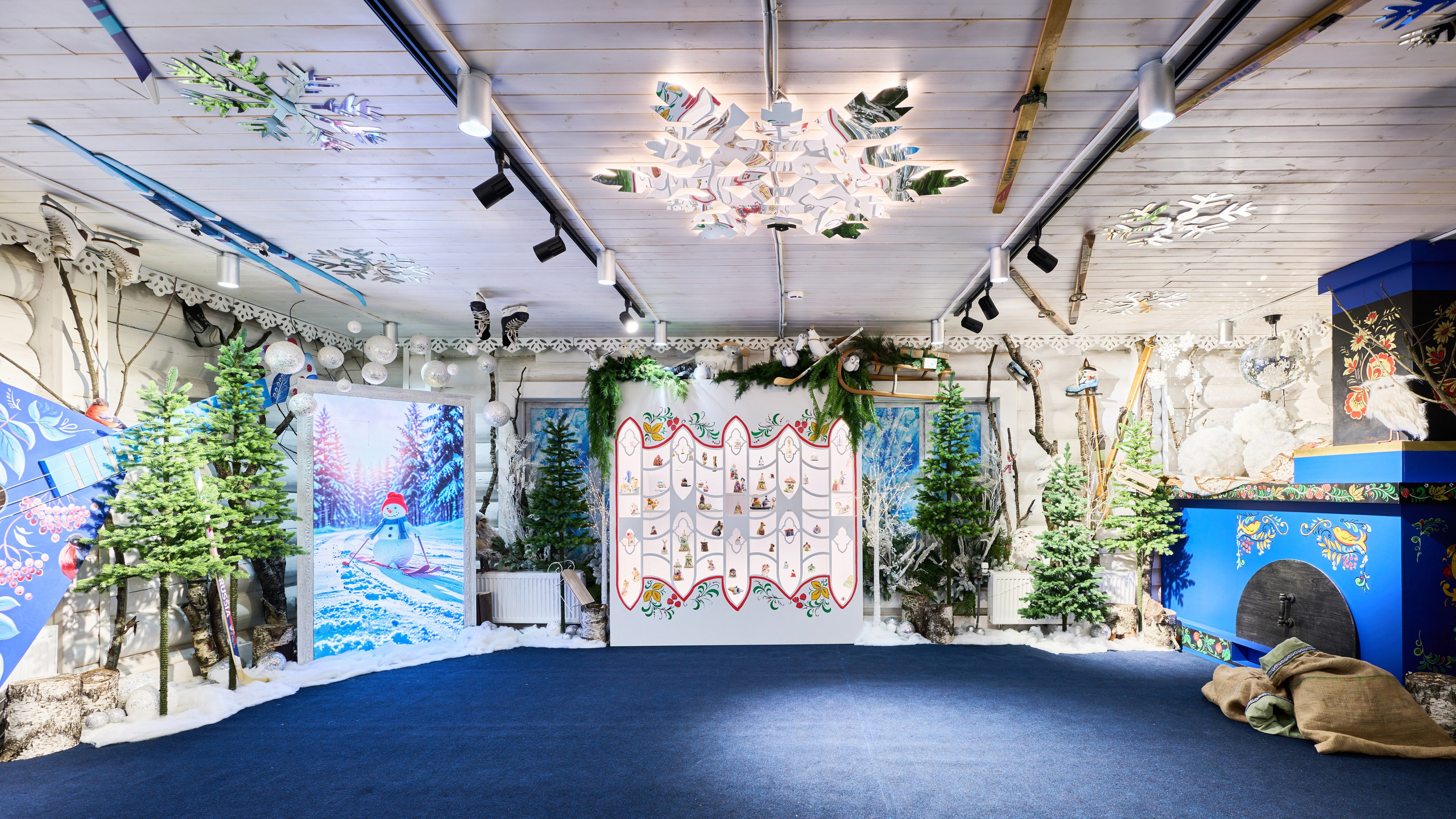 Интерьеры Усадьбы Деда Мороза. Никита Хохловский фото и видео продакшн