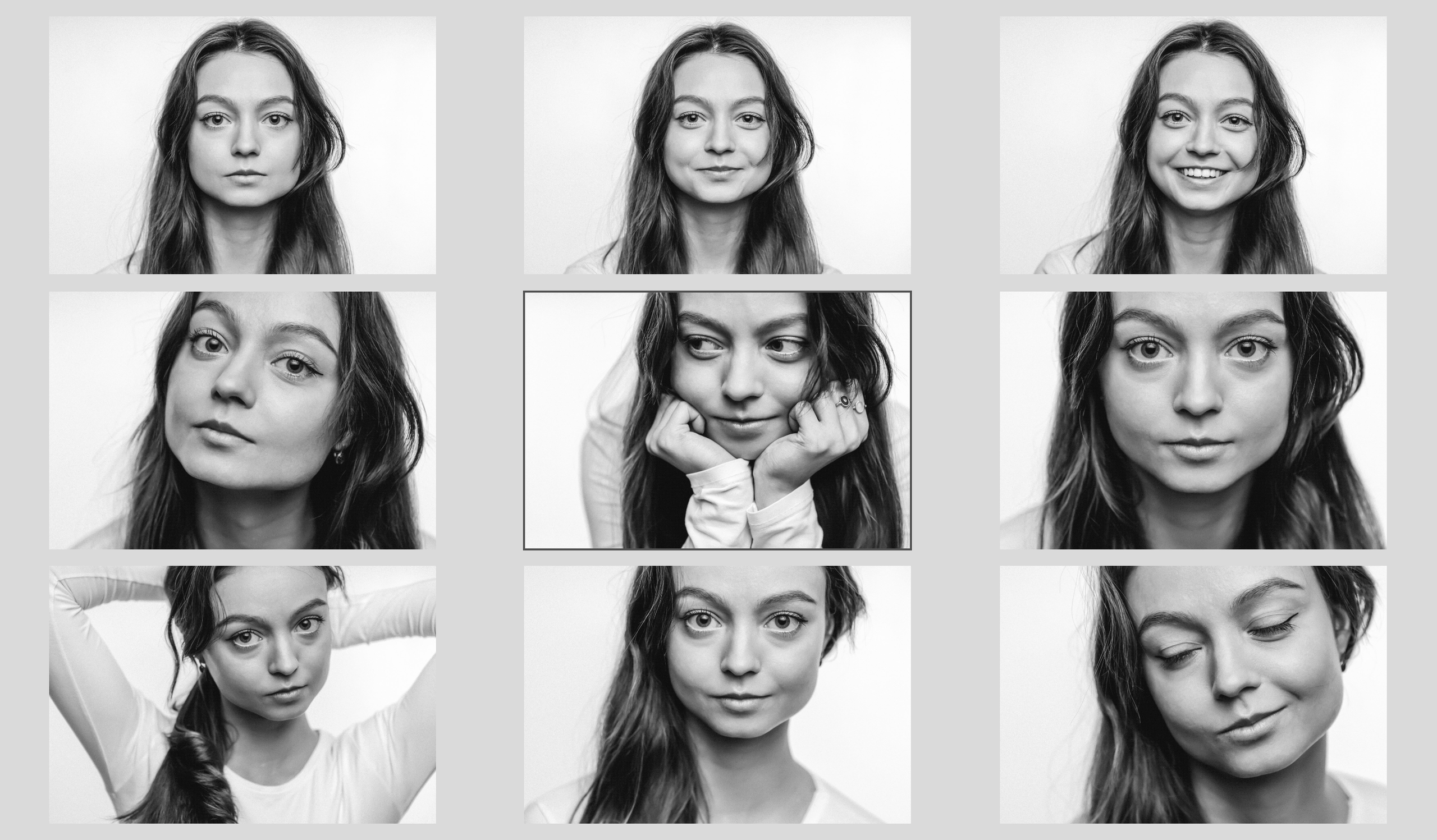 Актерское портфолио. Фотограф Владимир Молоканов