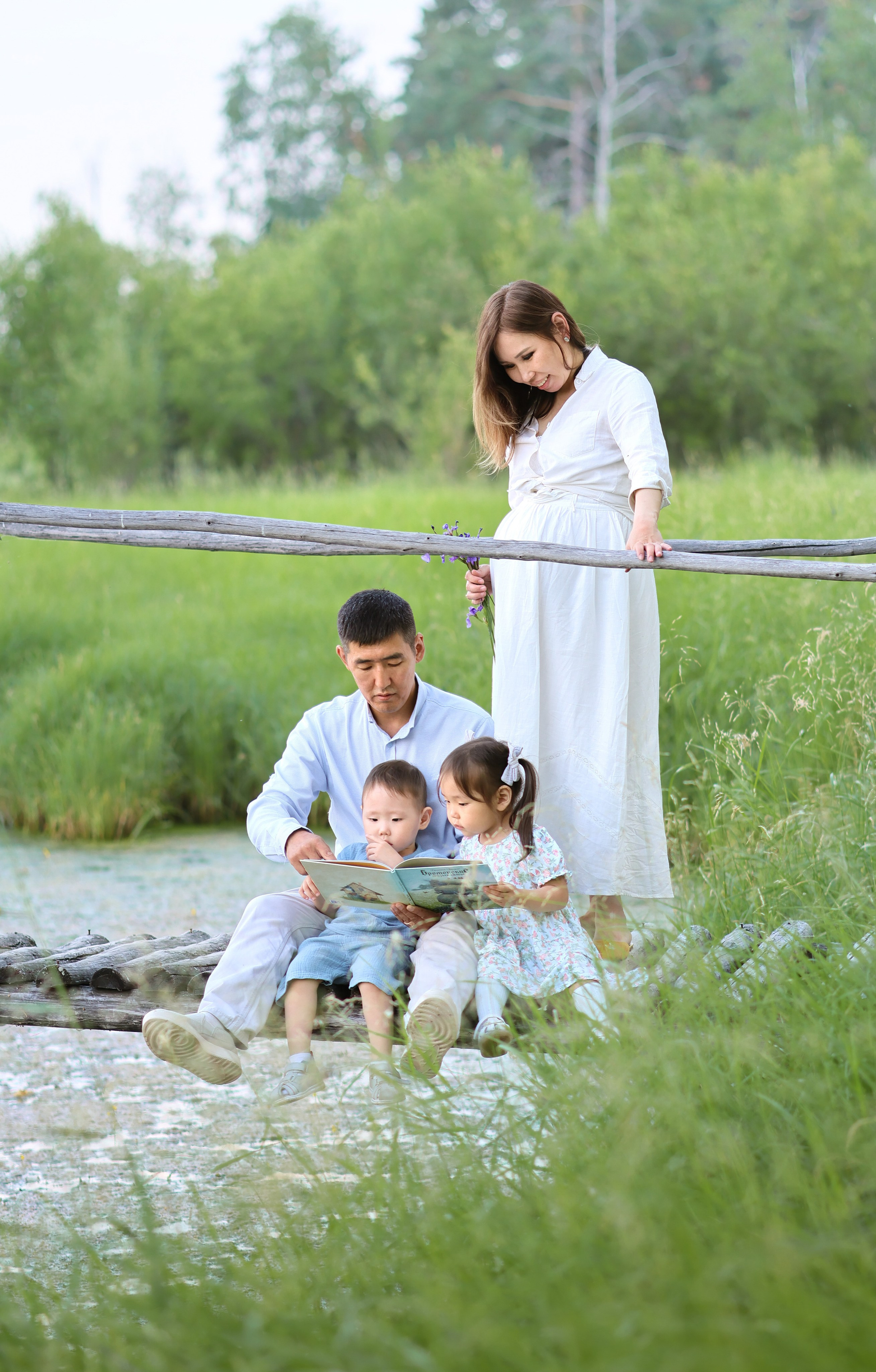 Лето, мост. Фотограф Якутск Зоя Николаева