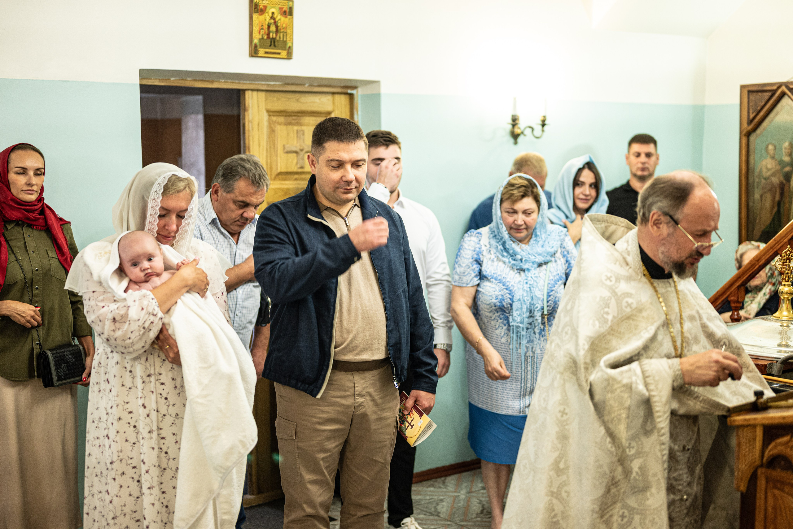 Крещение Анна. Семейный и детский фотограф Москва