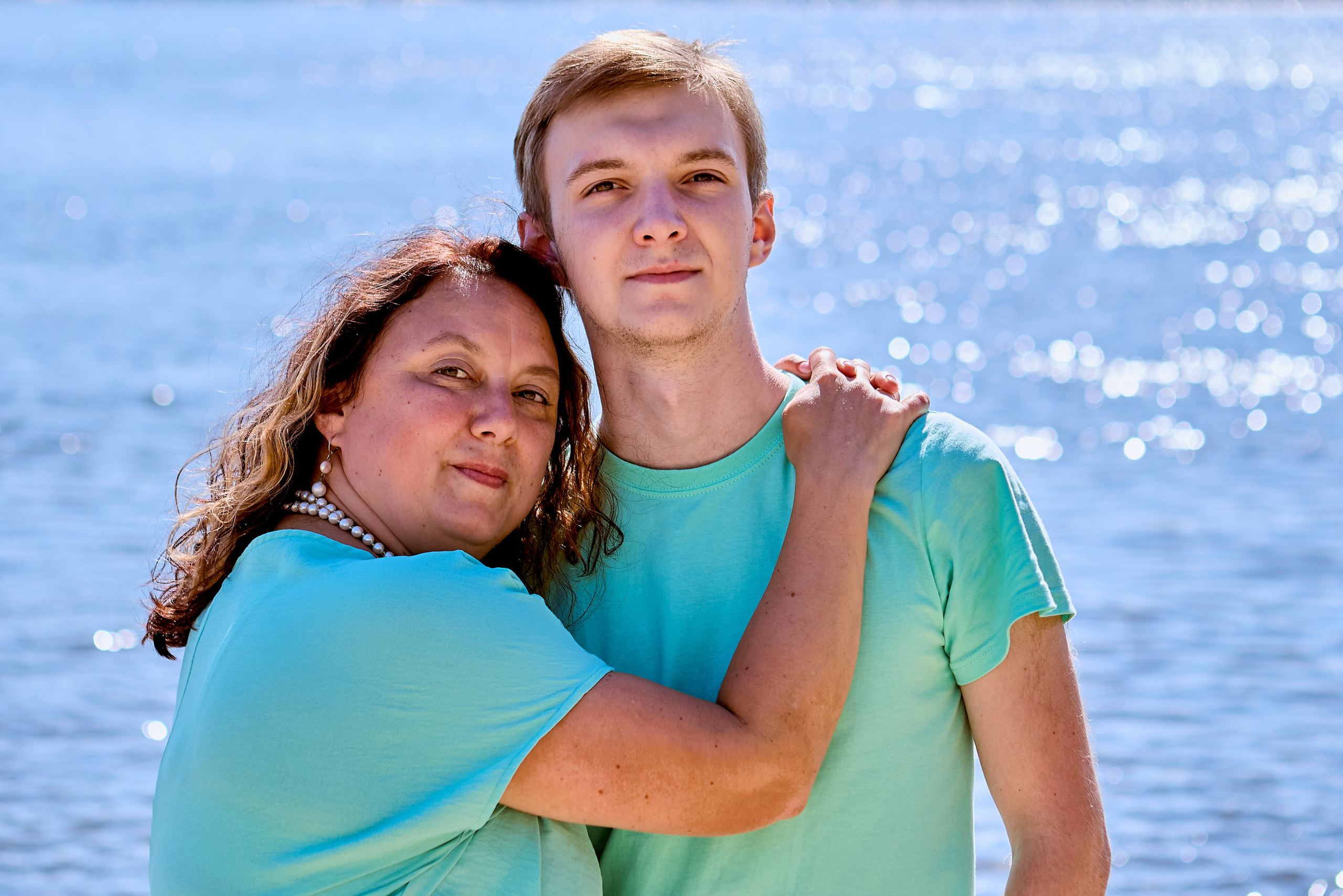 Фотография для семейной фотокниги Семейный портрет Мама с Сыном фото Николая Голованова