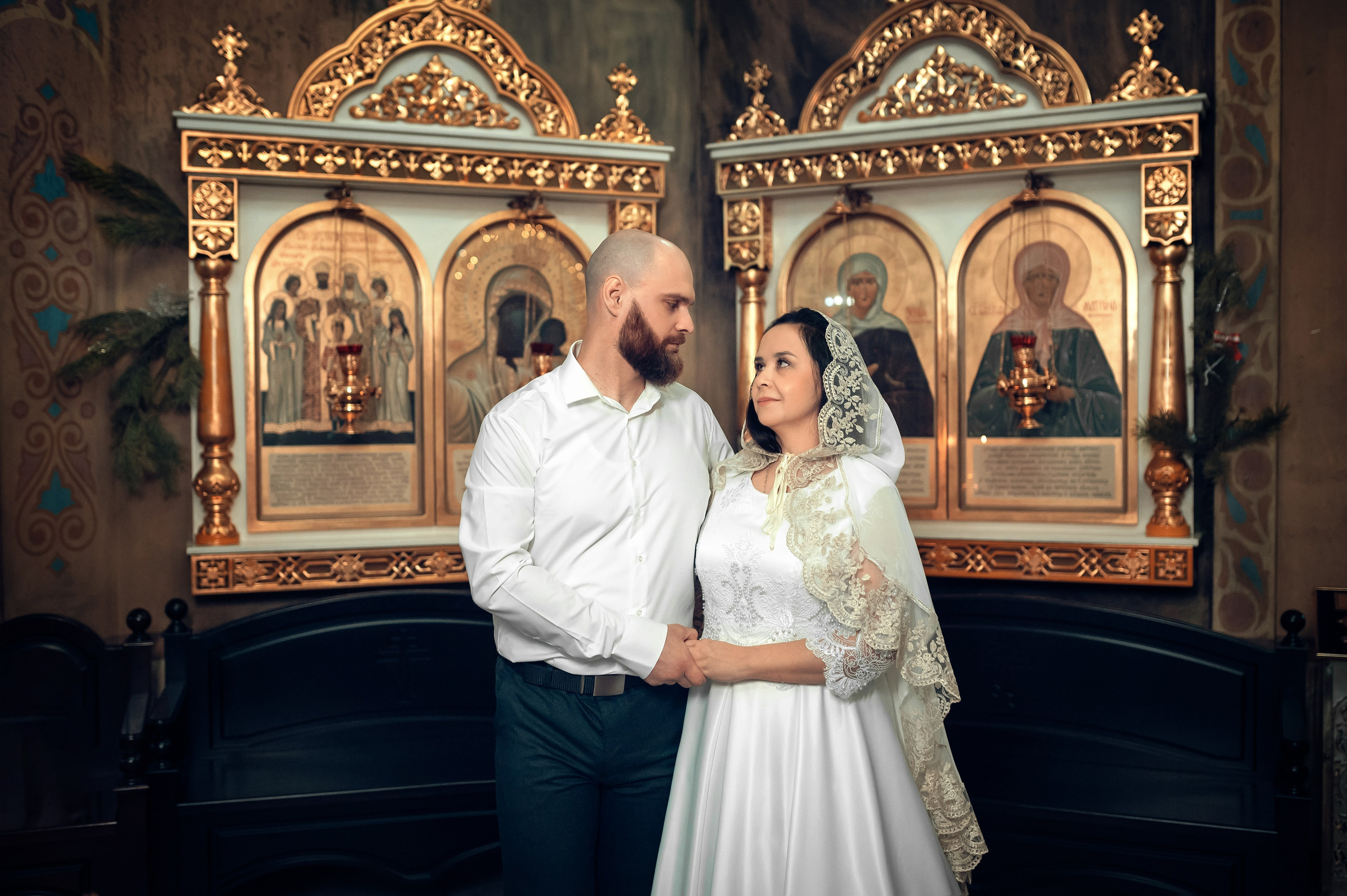 Таинство Венчания (постановочная съемка). Moscow_CPC
