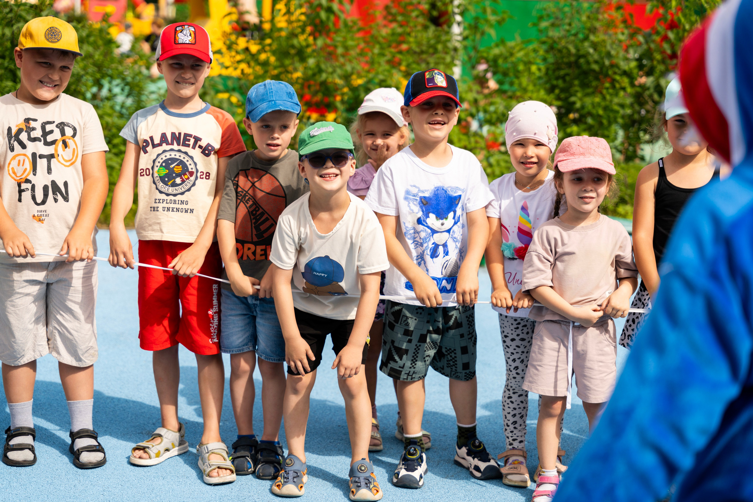 Игры на свежем воздухе. Фотограф Юлия Попова