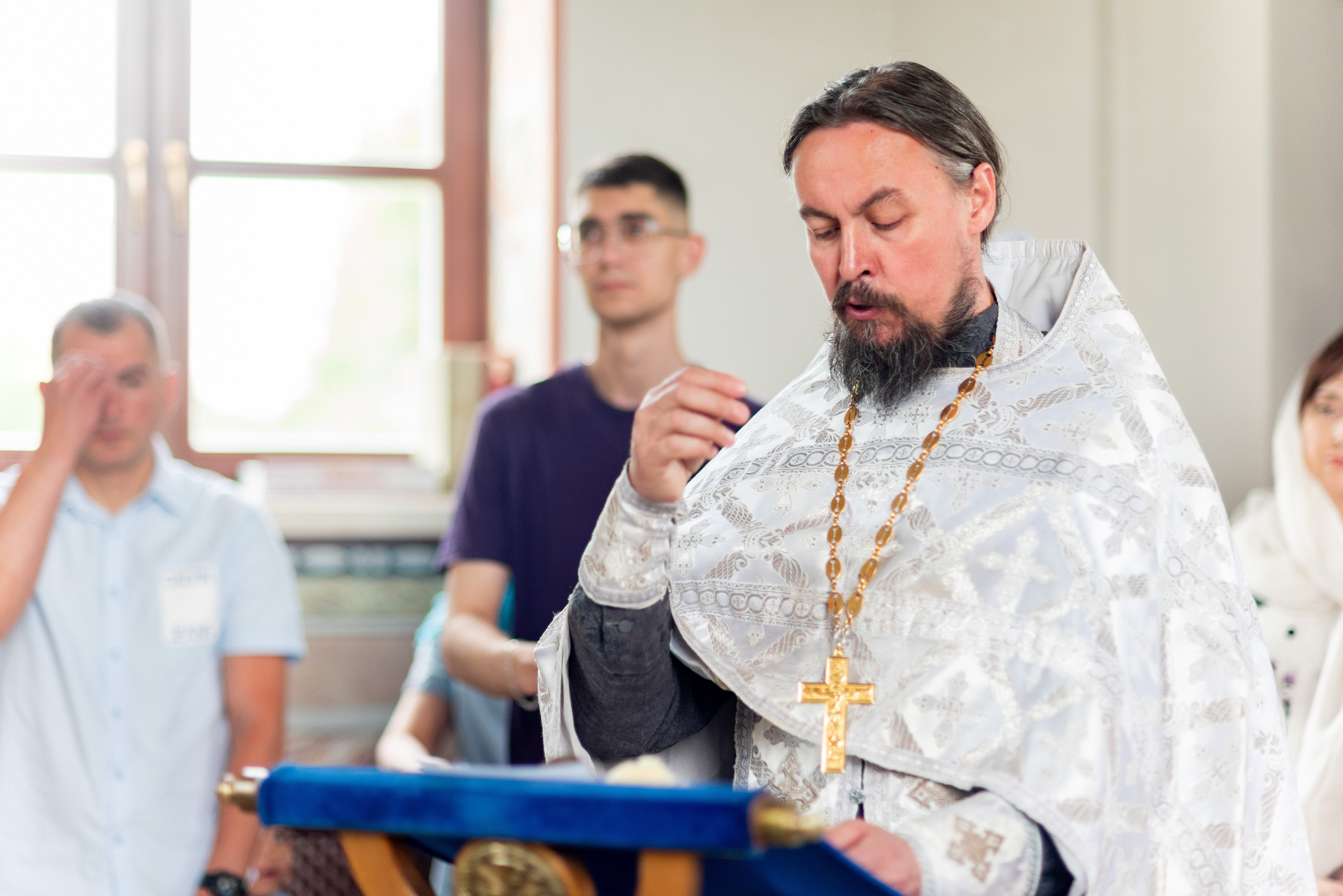 Крещение Ники. Фотограф Юлия Попова