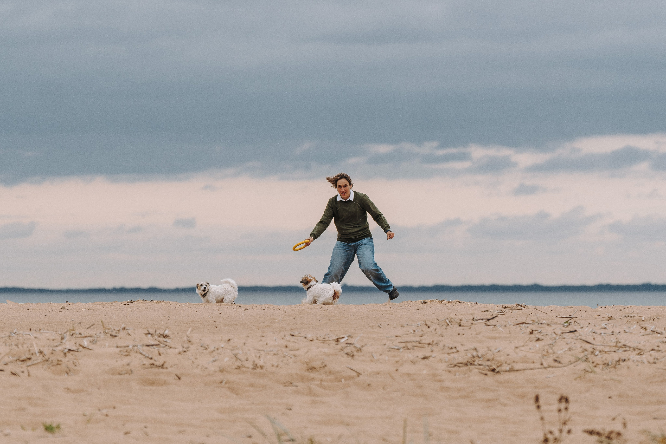 Оля, Ларс и Лукас. Фотограф анималист в Спб недорого Олеся Майорова