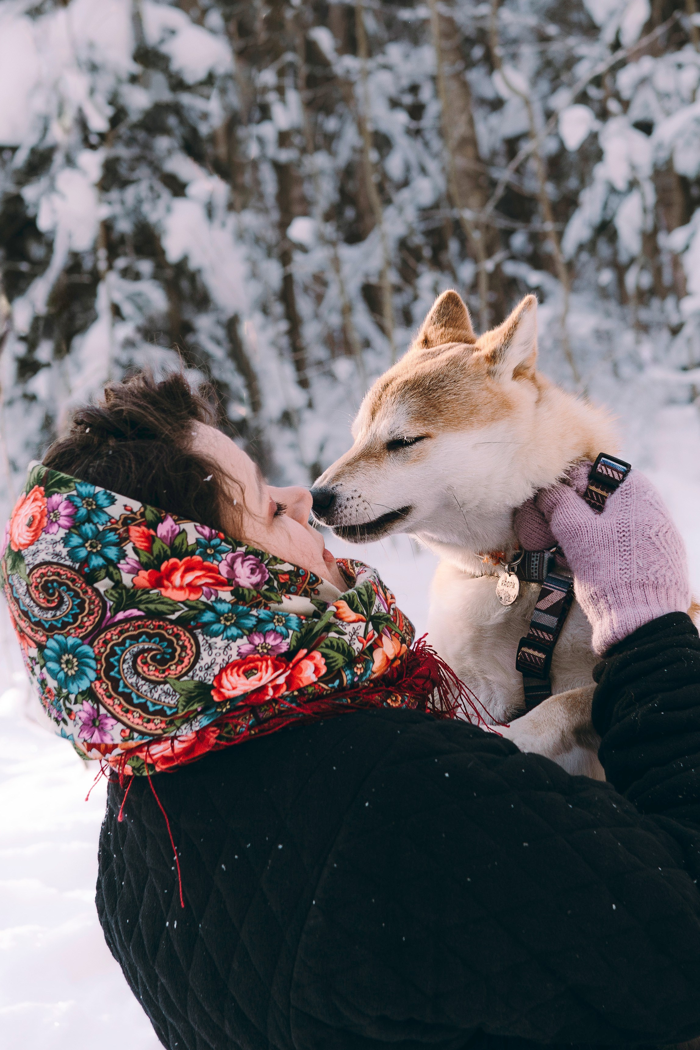 Каори, Анна и Антон. Фотограф анималист в Спб недорого Олеся Майорова