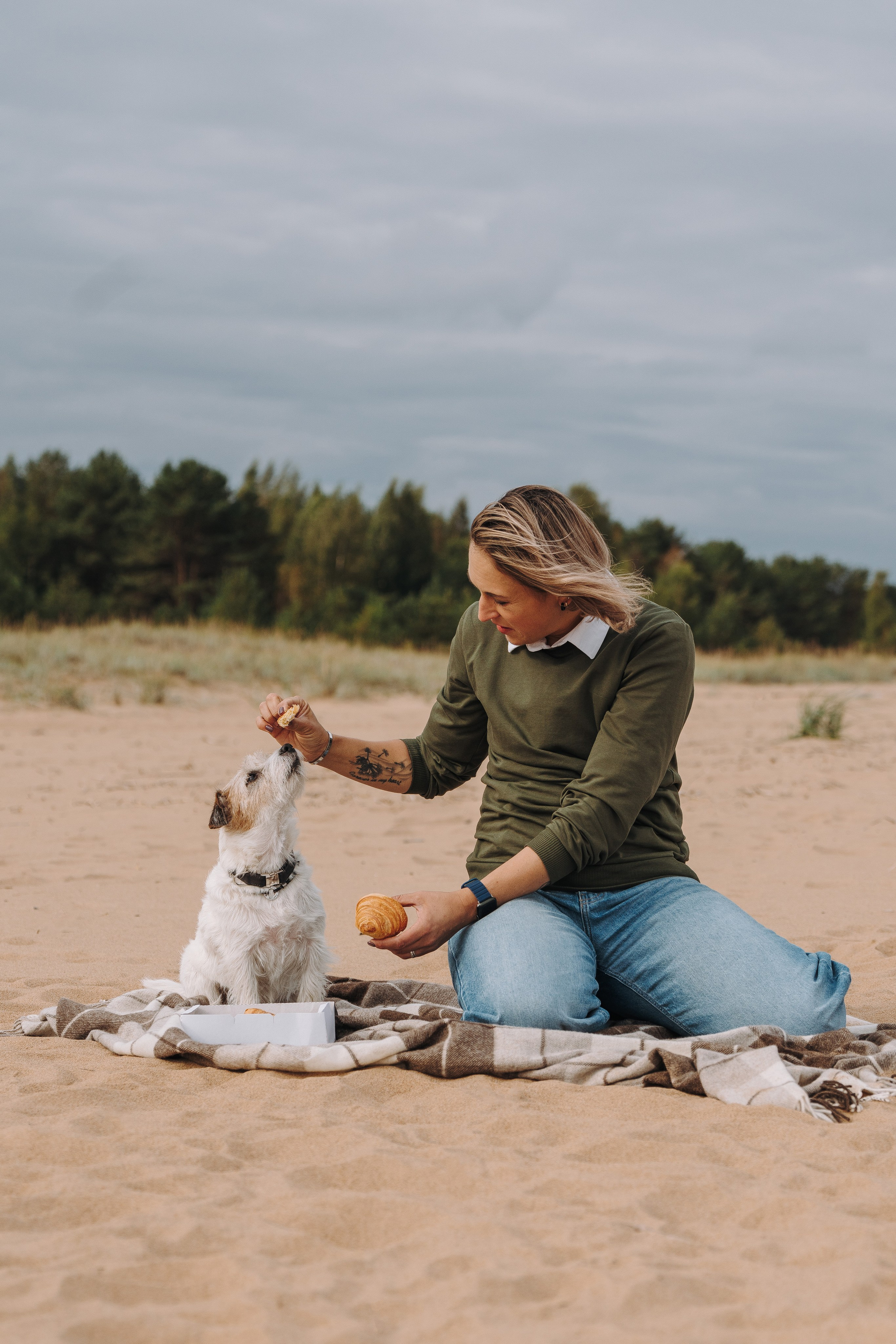Оля, Ларс и Лукас. Фотограф анималист в Спб недорого Олеся Майорова