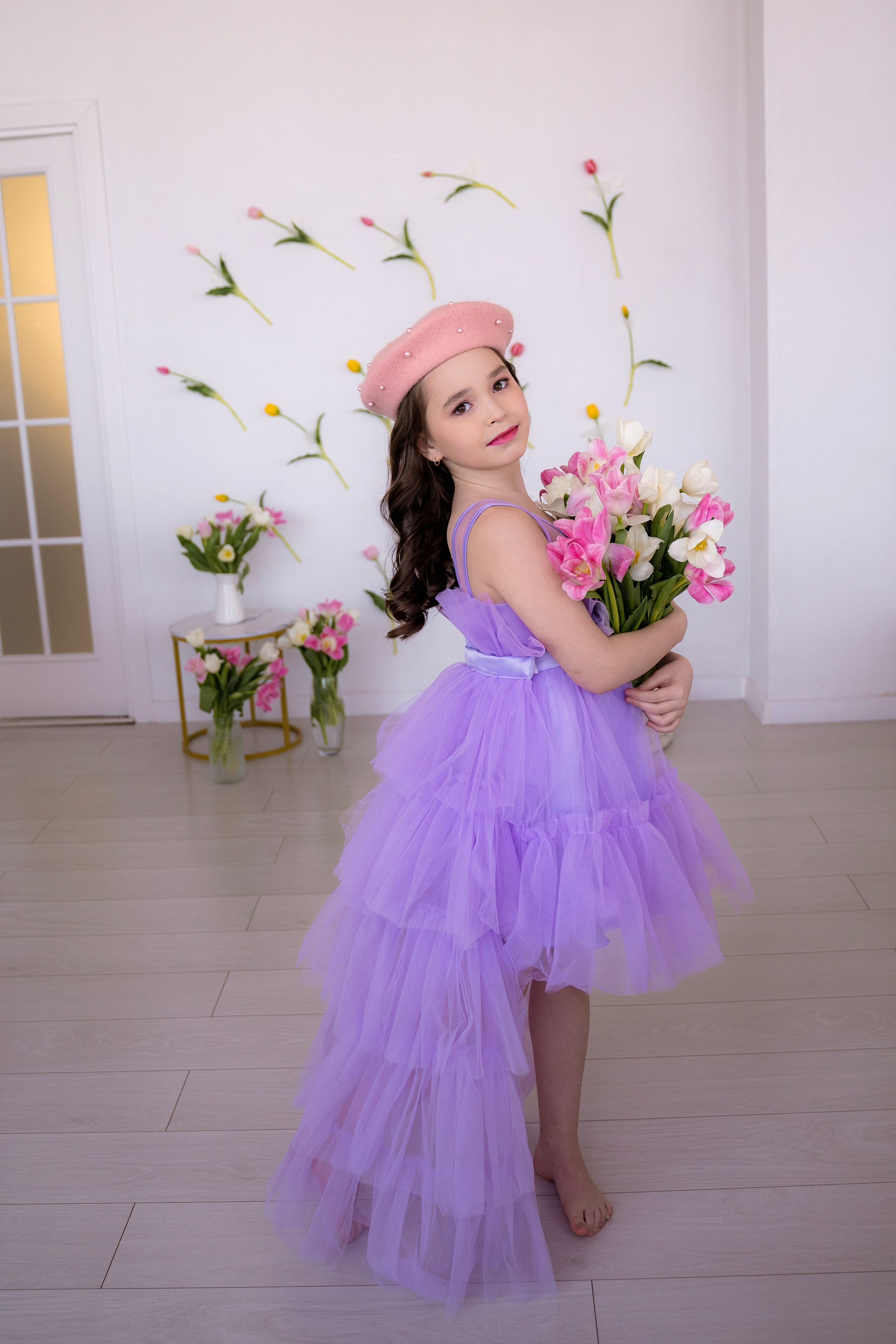 Тюльпановое настроение. Фотостудия Малина в городе Улан-Удэ. Фотограф Ирина Жарникова