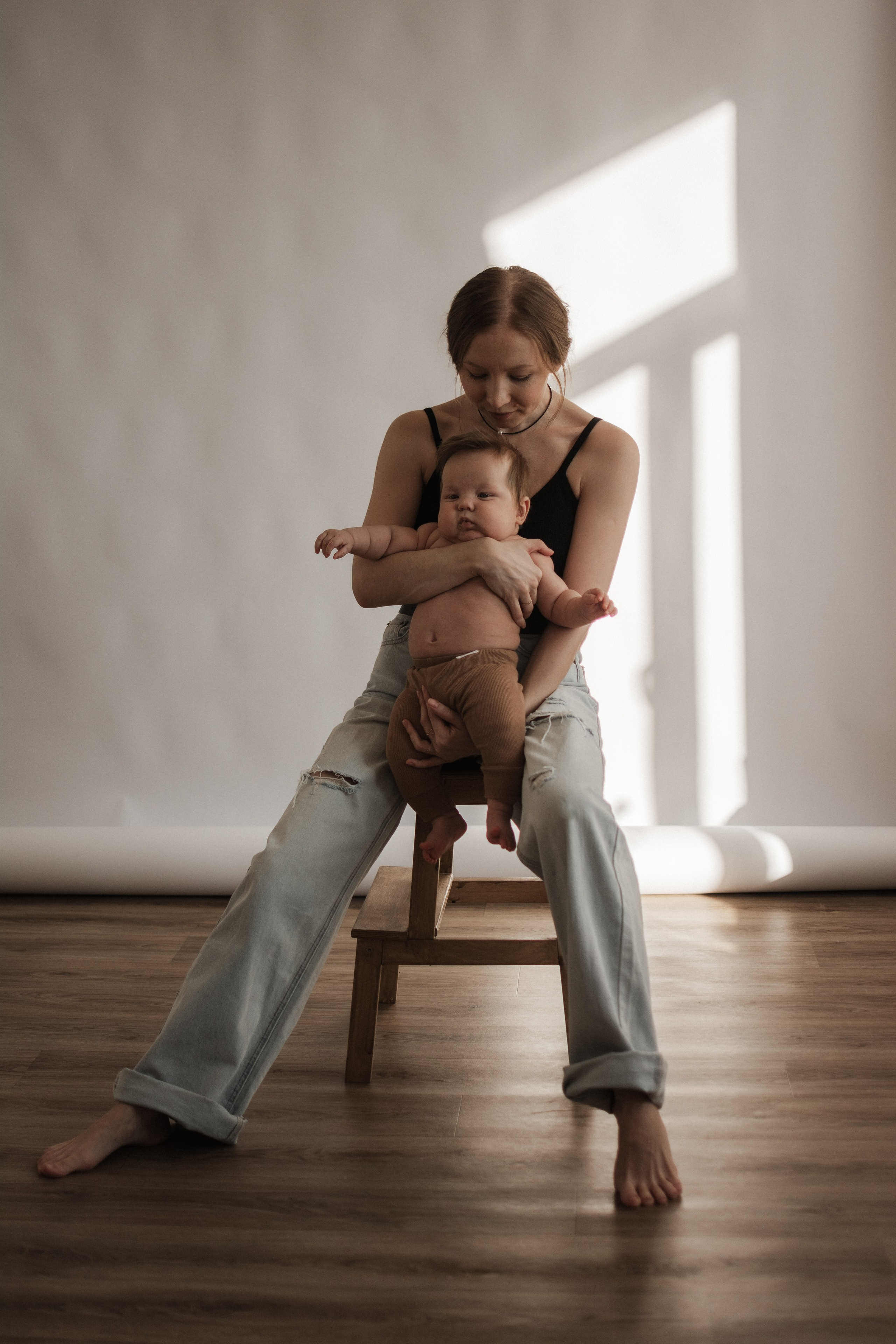 Мама+малыш в студии. Alenasokolowa.ru