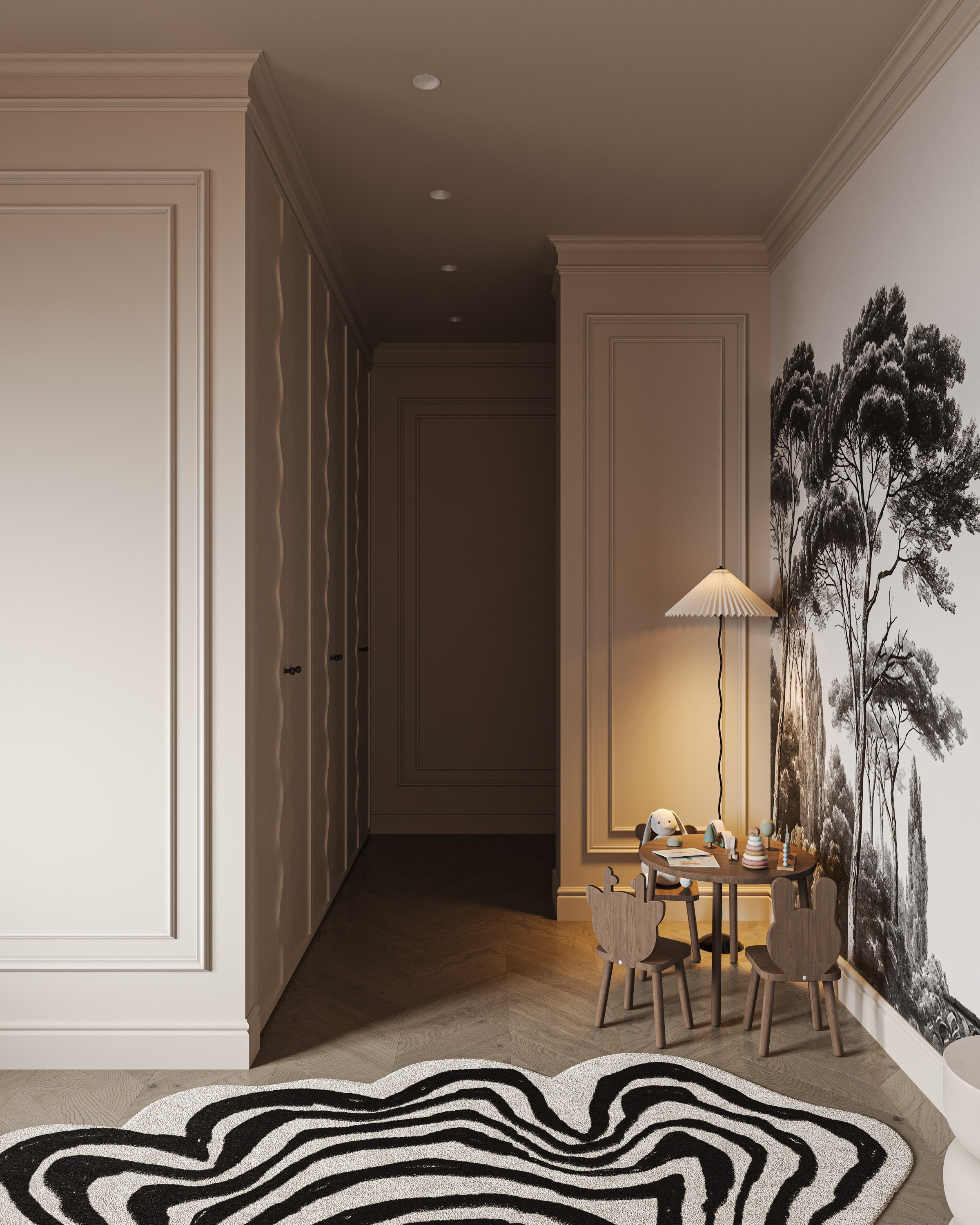 Детская ЖК «Континенталь». 3D визуализация интерьера Надежда Соколова