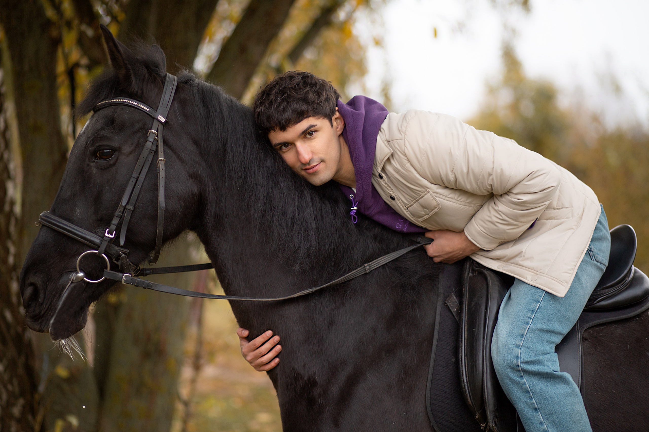 Рустам и Жасмин. Фотосессия с лошадьми в Нижнем Новгороде