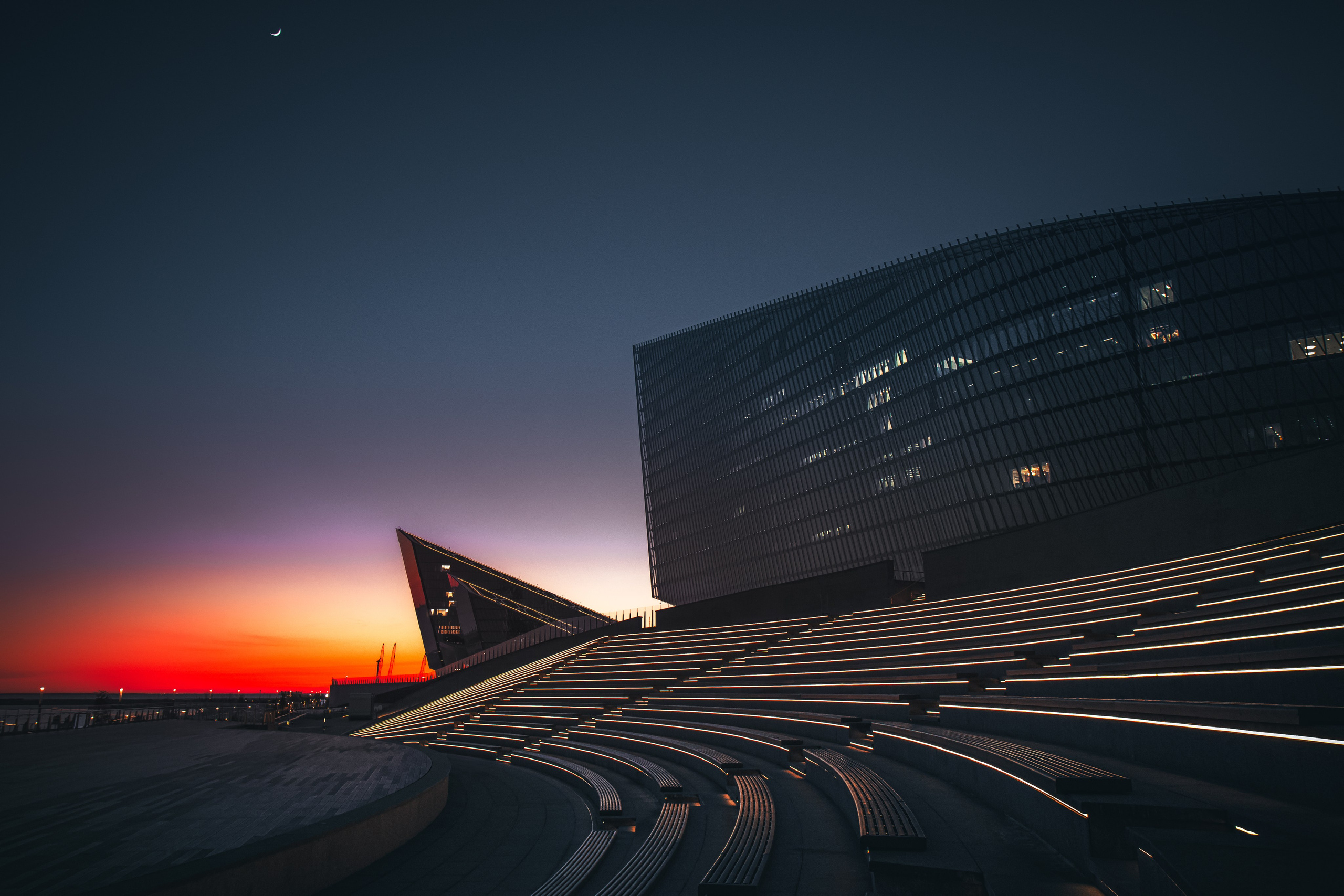 Санкт-Петербург — Закат на Лахта центре. Фотограф | Данил Шукан | Санкт-Петербург