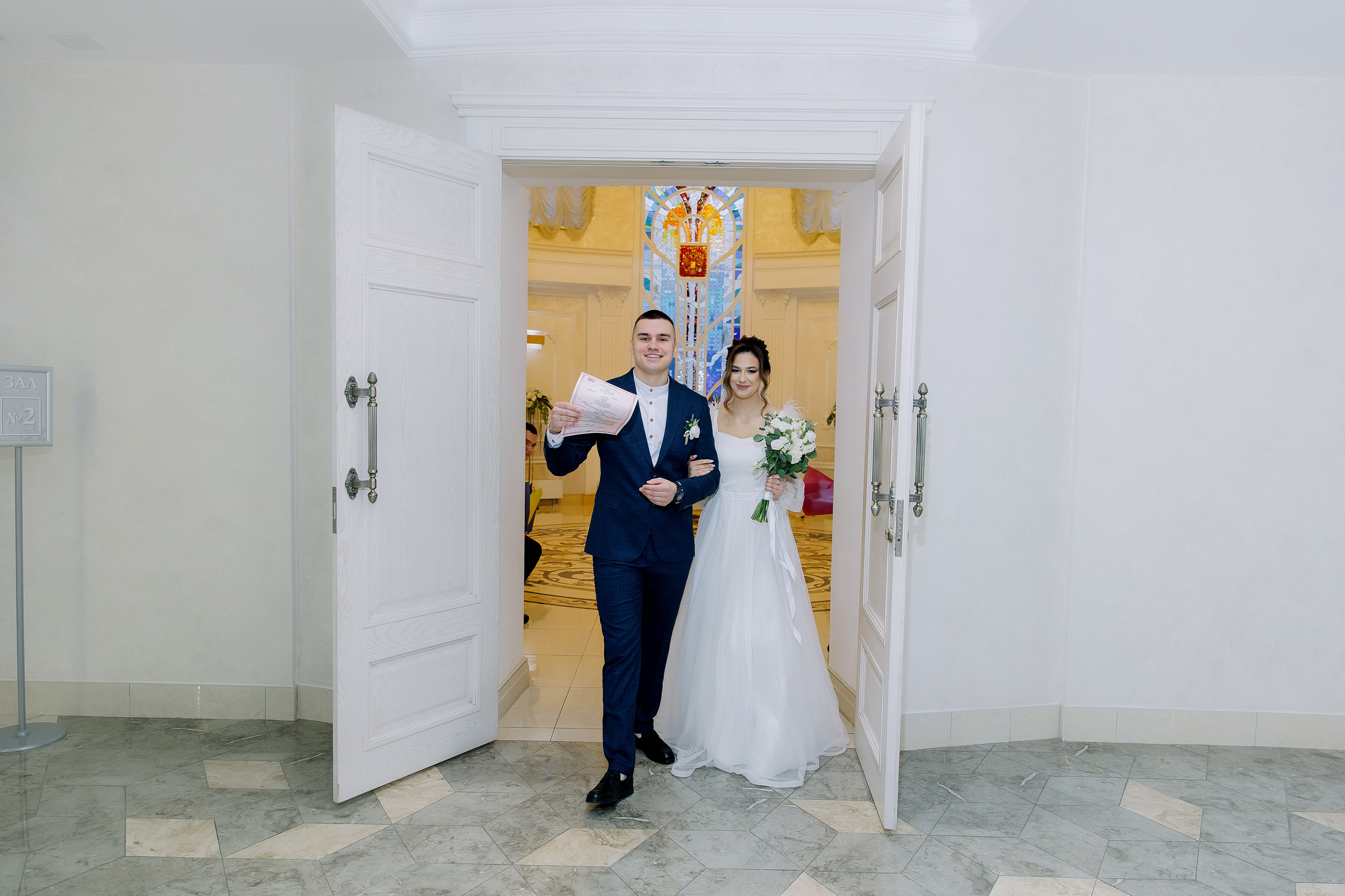 Загс Даниил & Анастасия. Свадебный фотограф в Новосибирске Лидия Александровна