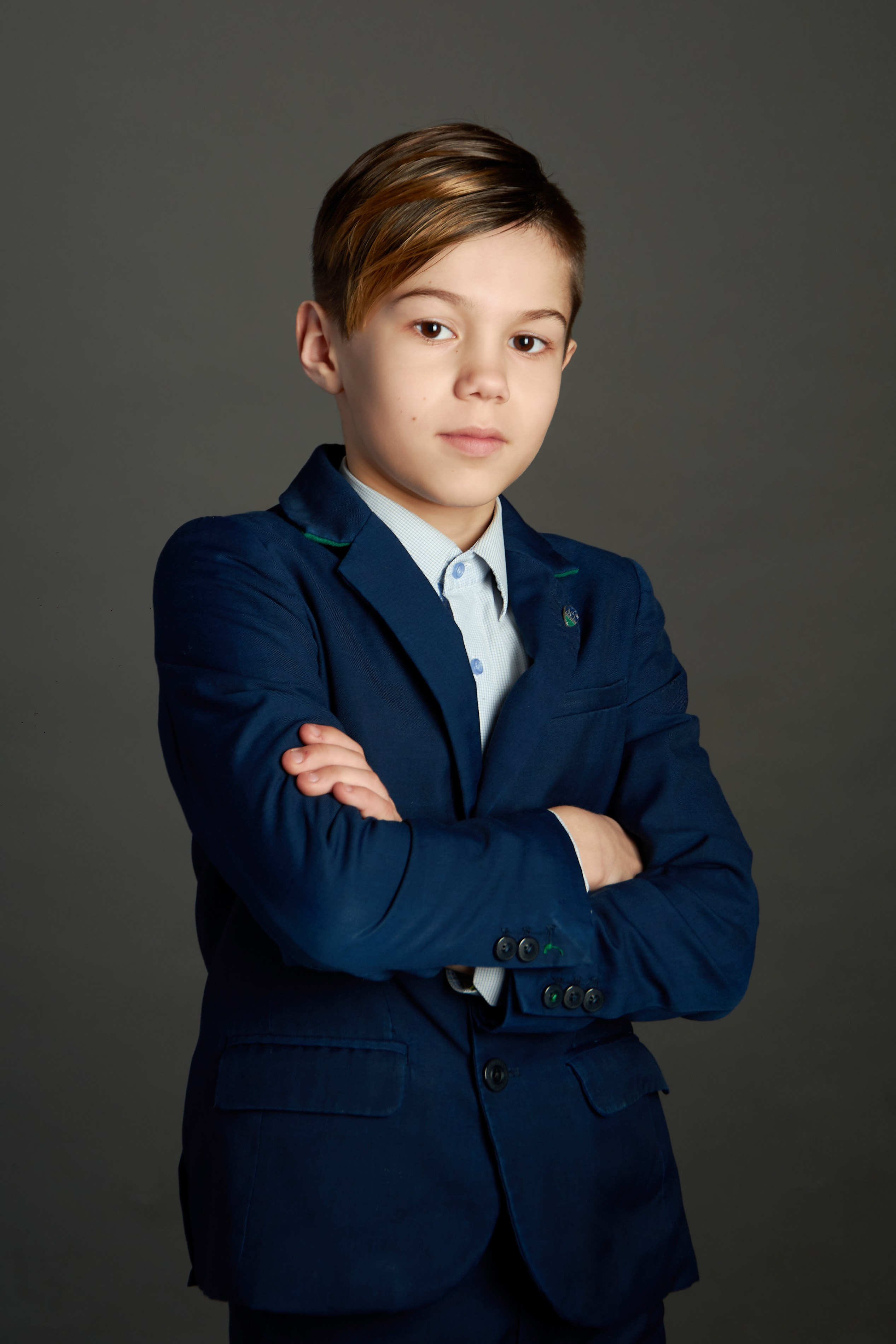 Портретная съемка в альбом. Лицей, 4-й класс. Ольга Чёкотова (Фотограф Кострома)