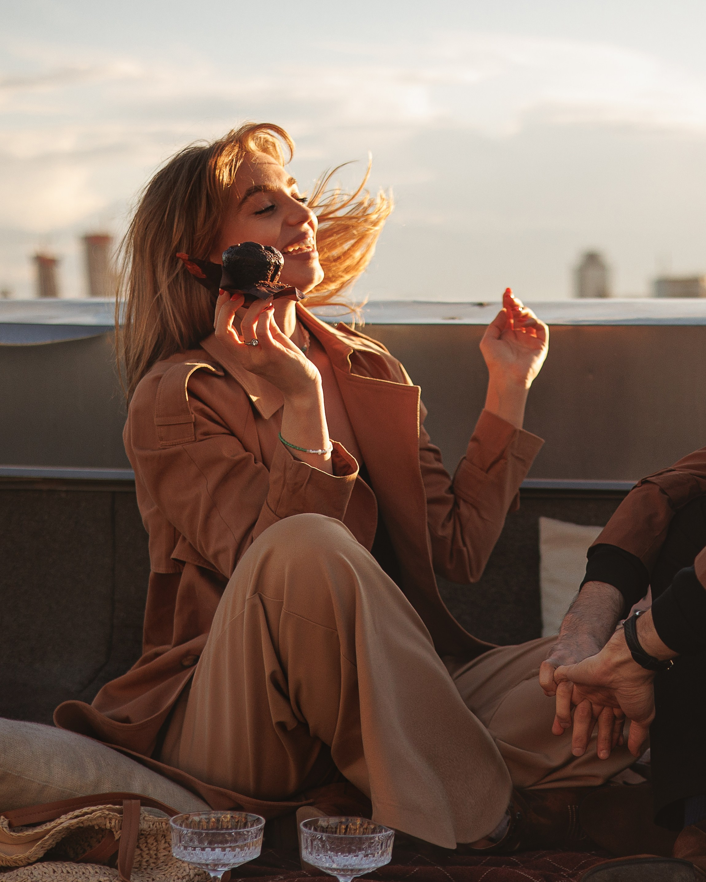 На крыше. Марковкина КрисТина