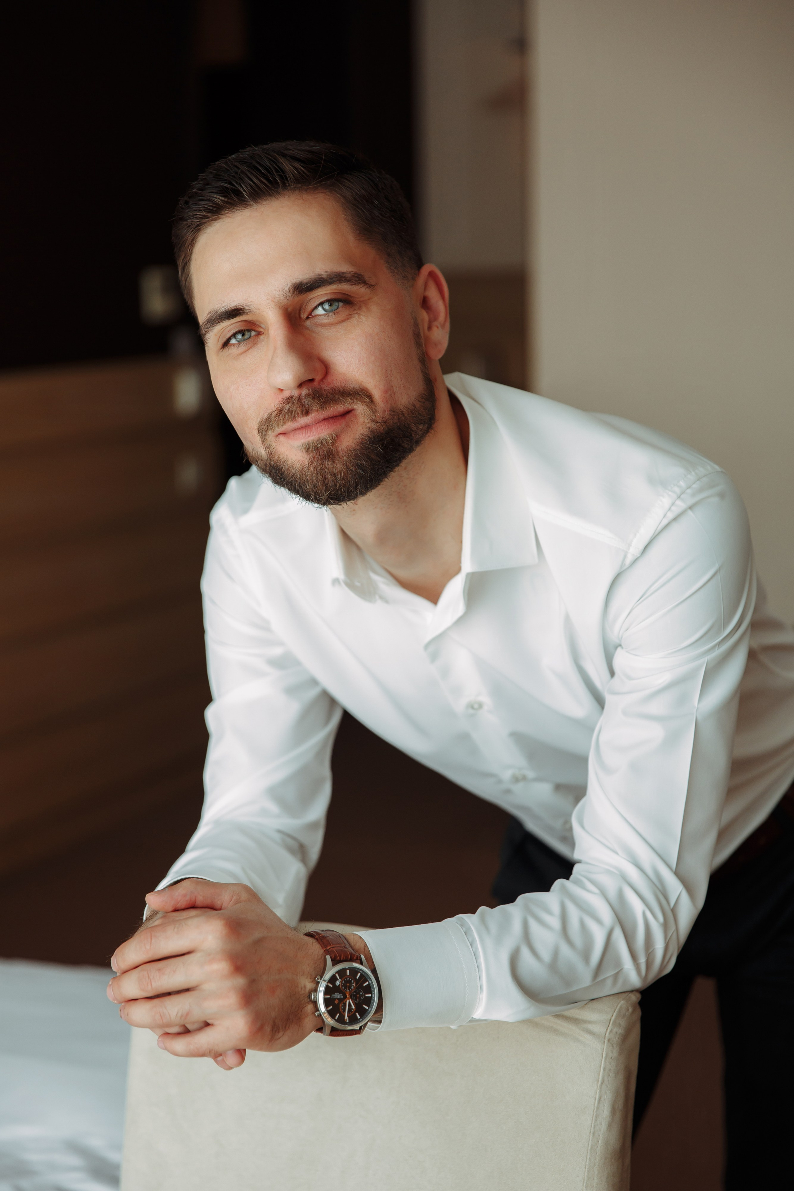 Свадебная фотосессия с кабриолетом и в загородном клубе Artiland. Свадебный фотограф Москва и МО Сергей Киржаев