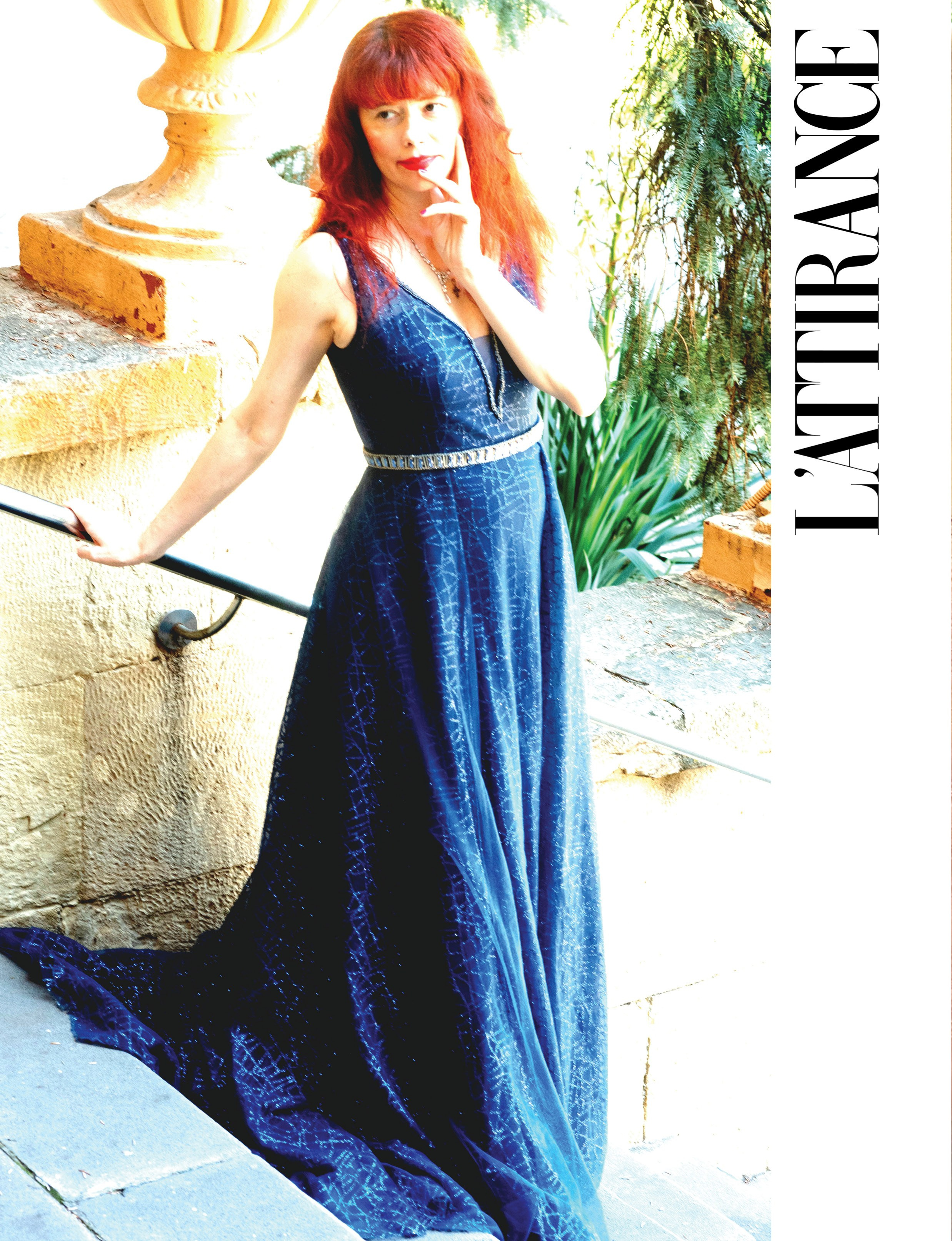 Model L'ATTIRANCE, Frаnce, elitе fashion magazine. Светлана Фатьянова