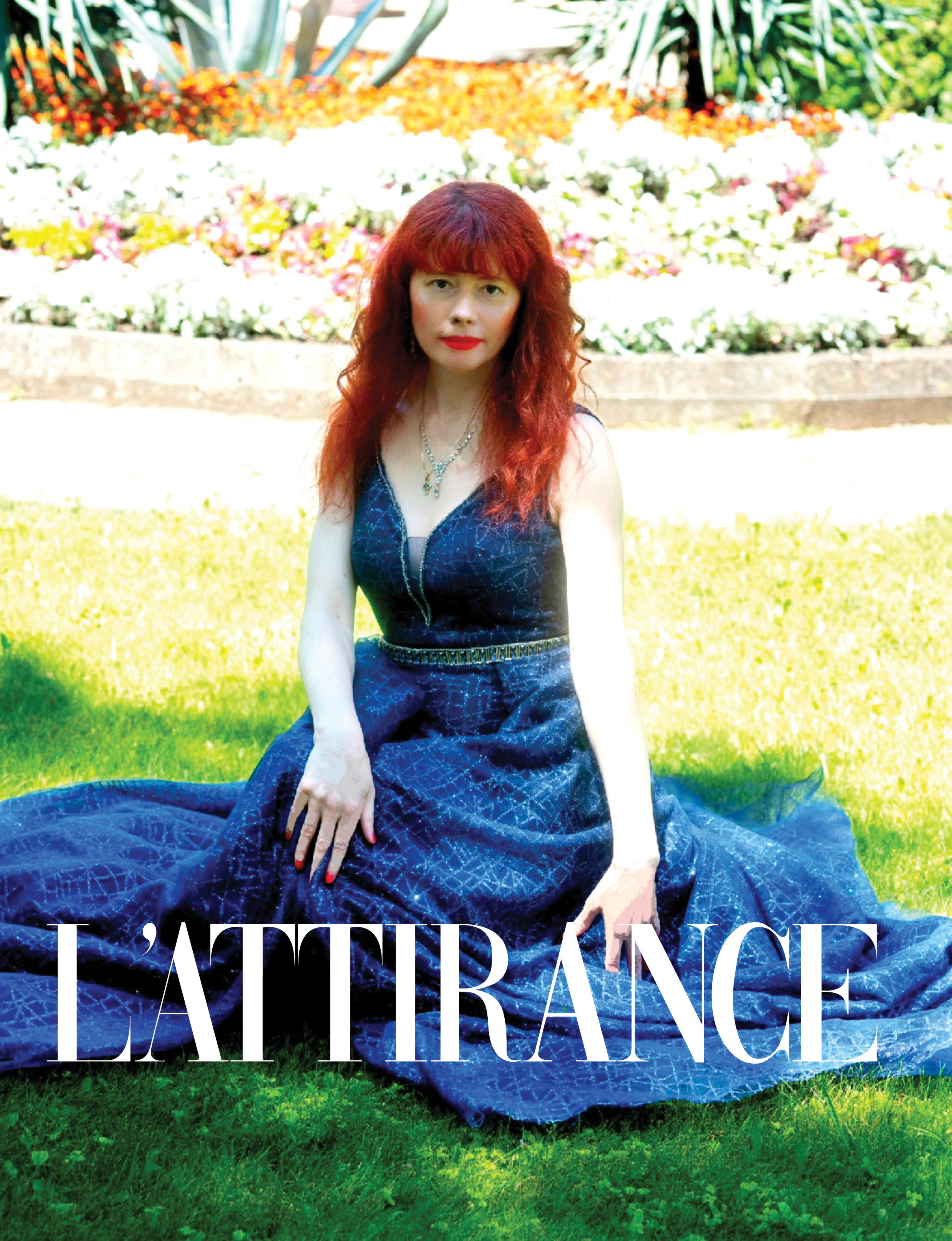 Model L'ATTIRANCE, Frаnce, elitе fashion magazine. Светлана Фатьянова