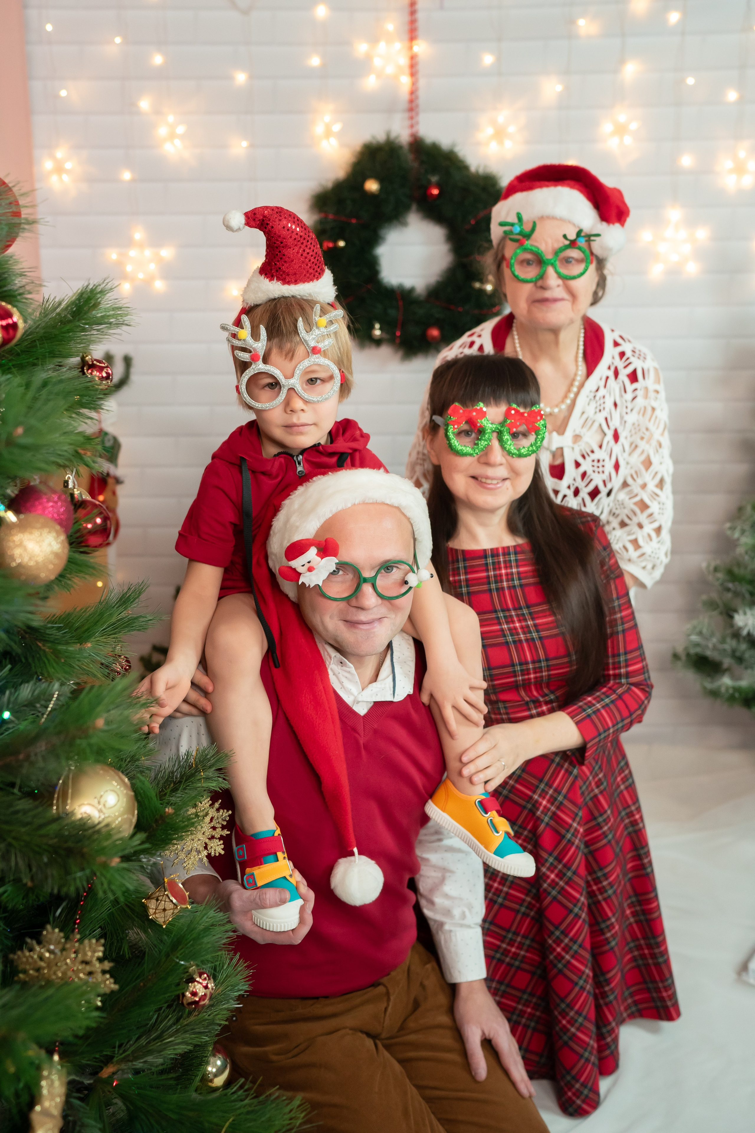 Новогодние фотосессии. Семейный фотограф в Москве Алёна Кольцова