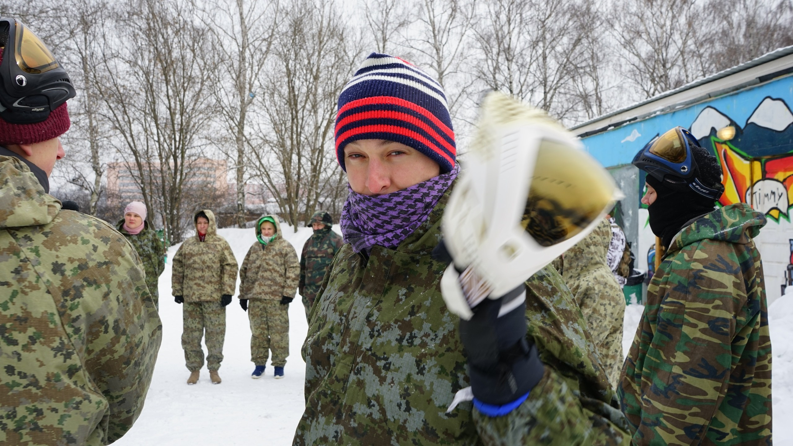 Пейнтбол + шашлыки | 21.02.2021. Галерея Фантим