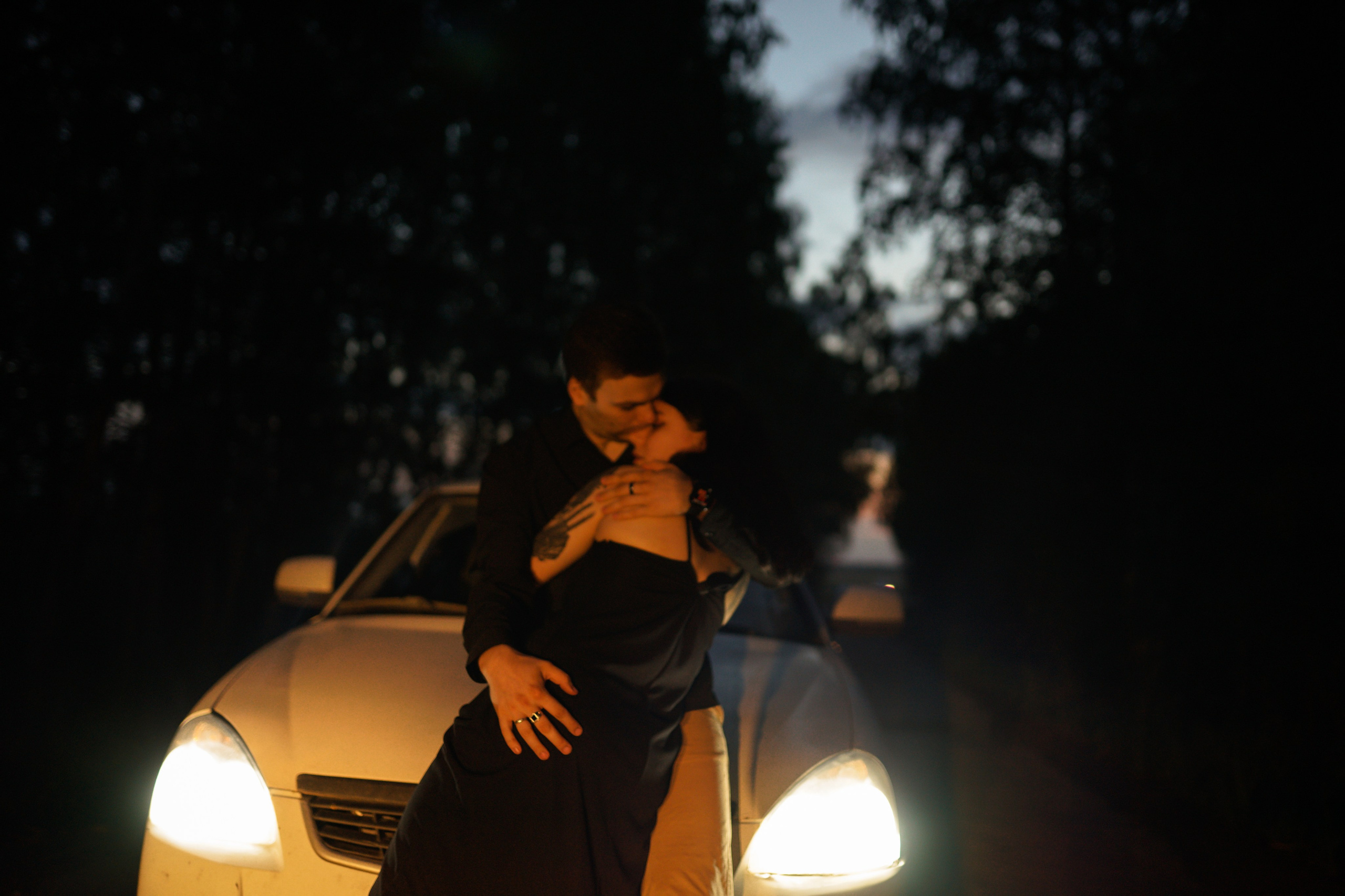 Поздний закат