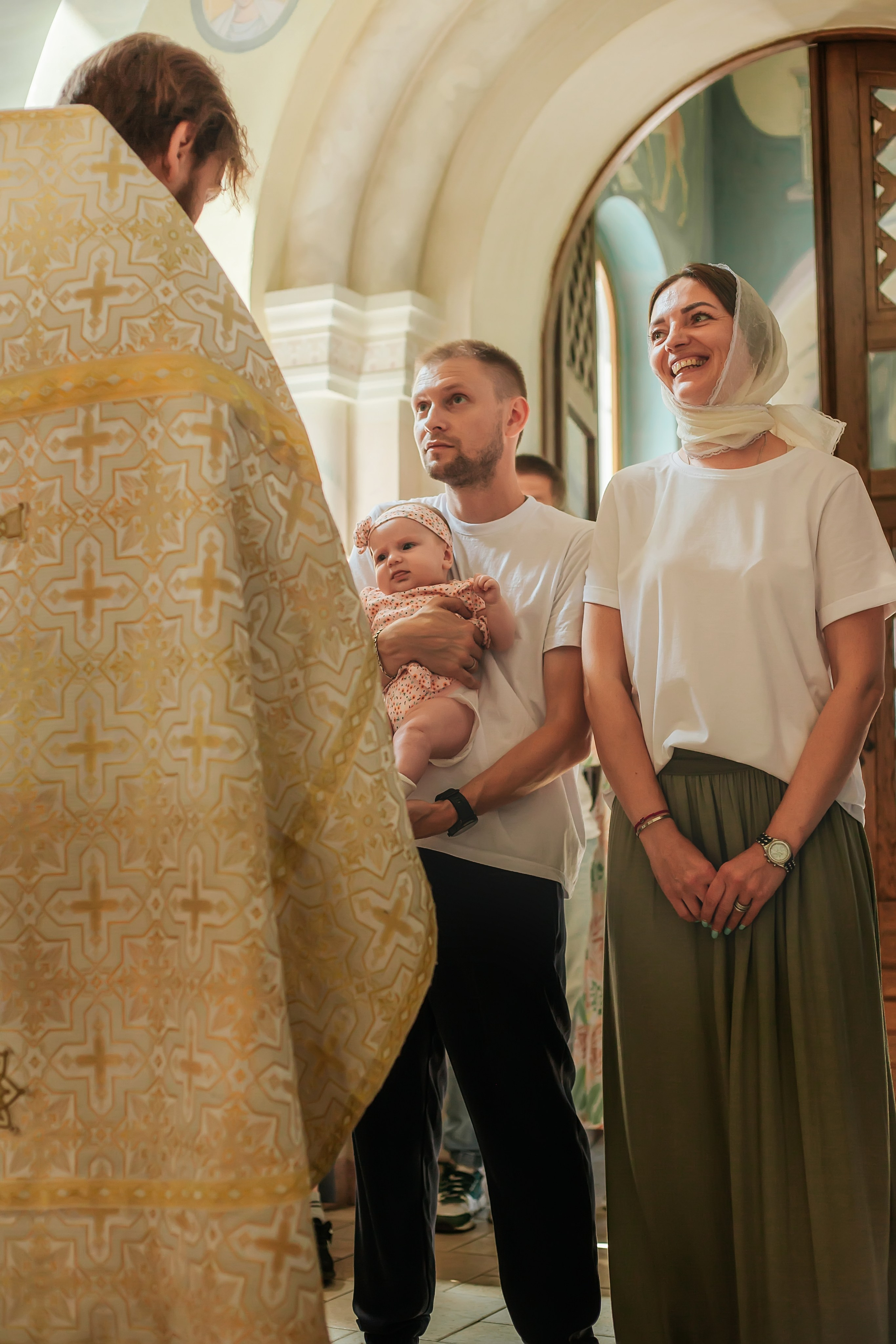 Крещение Валерии. Школьный и детский фотограф Старожилово