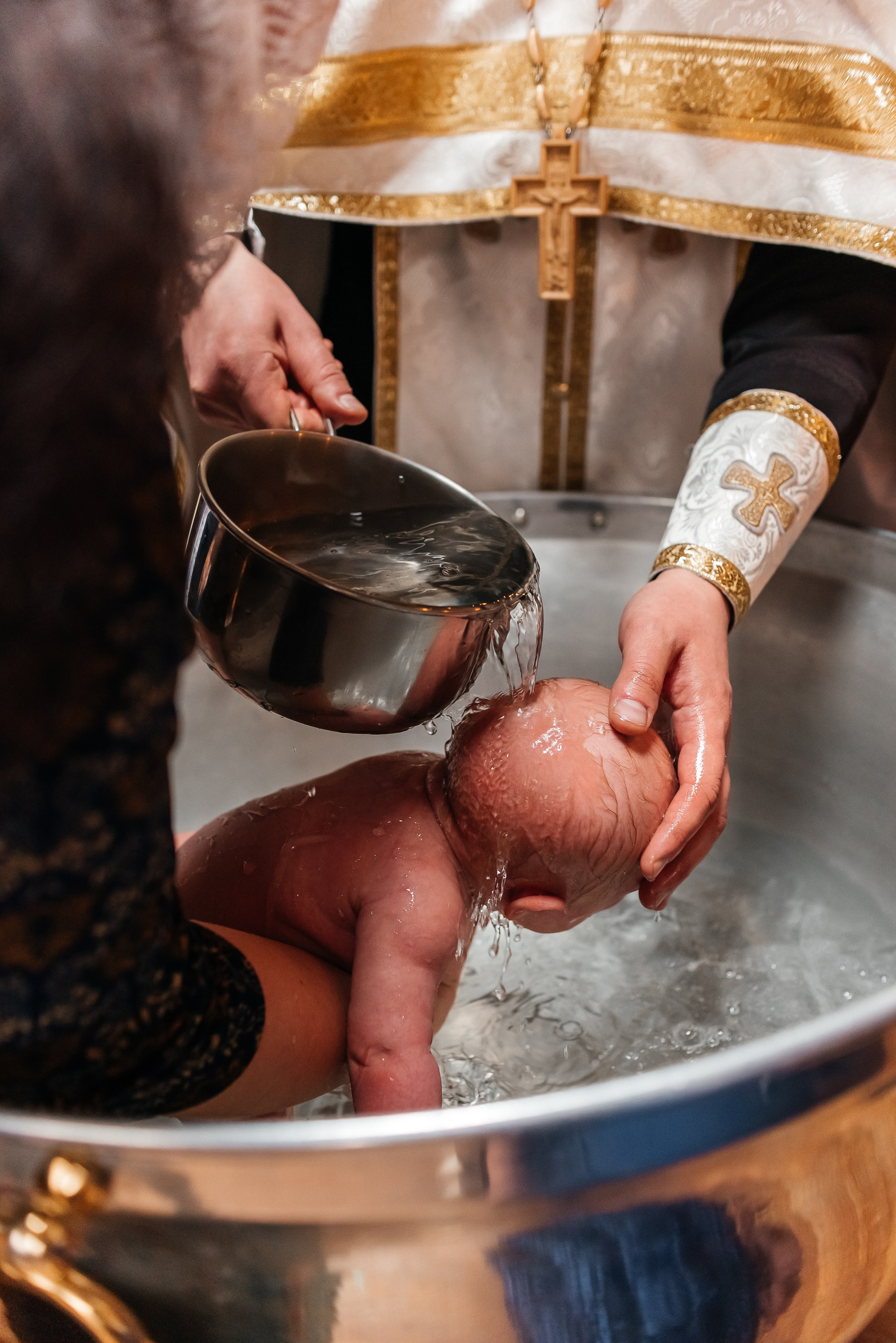 Крещение в храме Серафима Саровского в Иваново. Фотограф Иваново | Москва | Ирина Коптилина