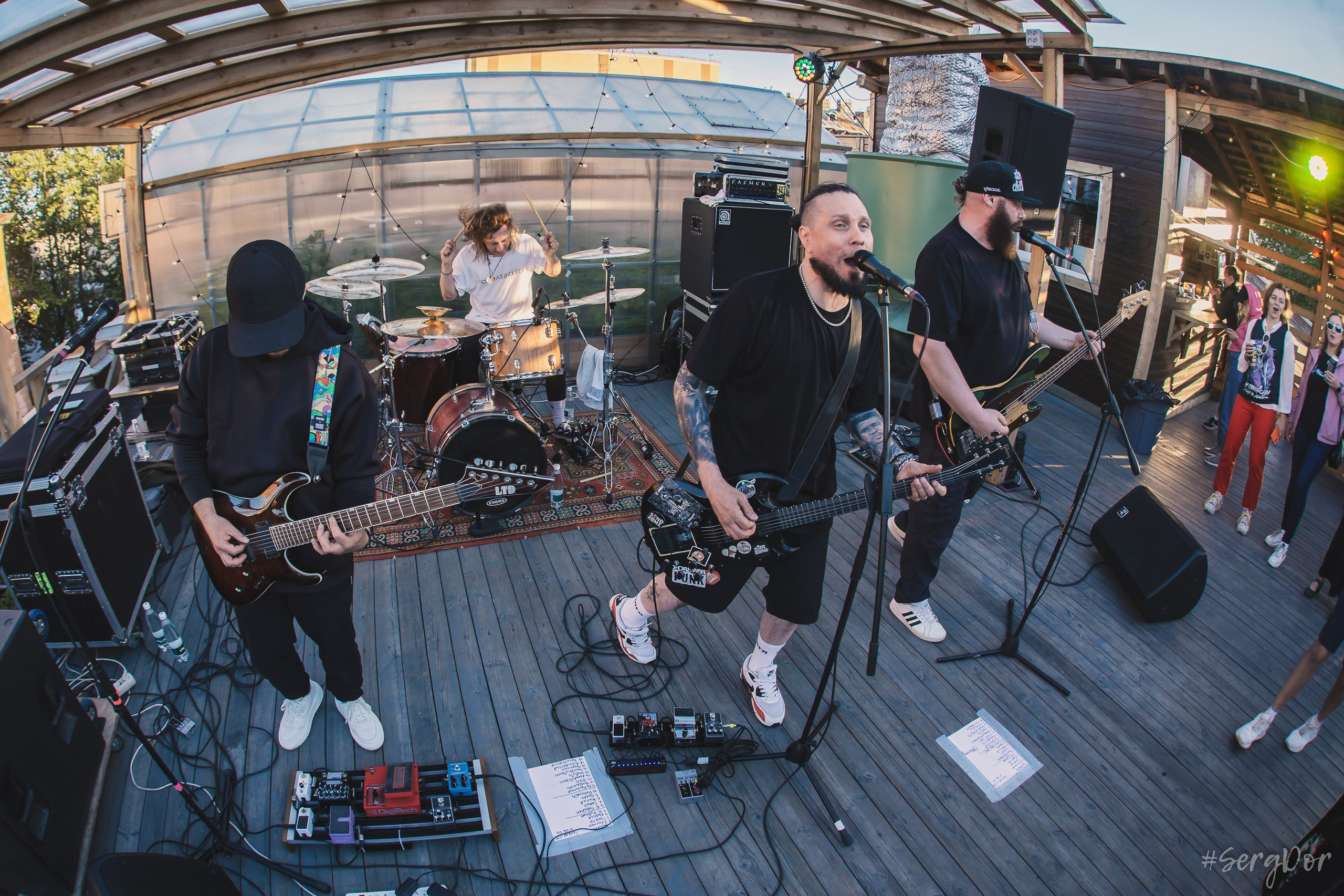 Гребля, Ласточка, концерт, крыша, Санкт-Петербург, 21.06.2024, СПб, SergDor, 21 июня 2024 года, #SergDor