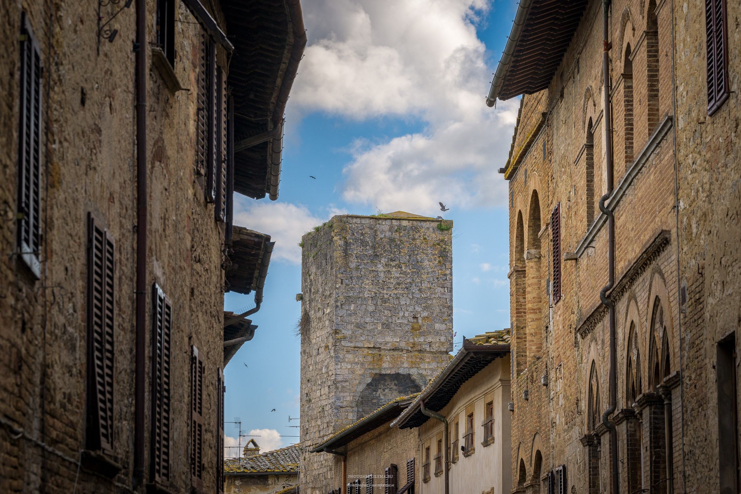 Сиена и Сан-Джиминьяно. Авторские стильные фотокартины