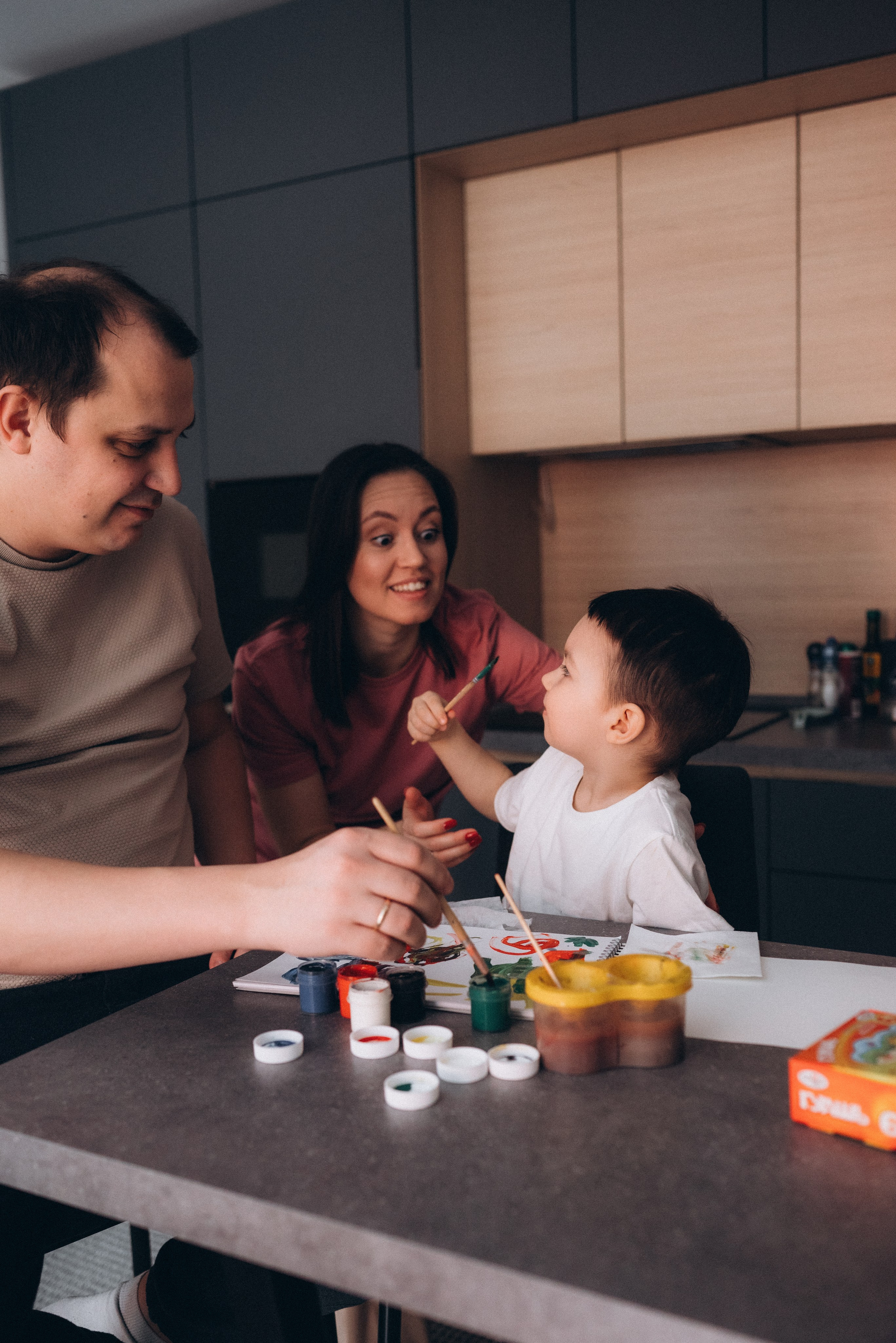 Олег, Мария и Димочка. Семейный фотограф Юлия Власова