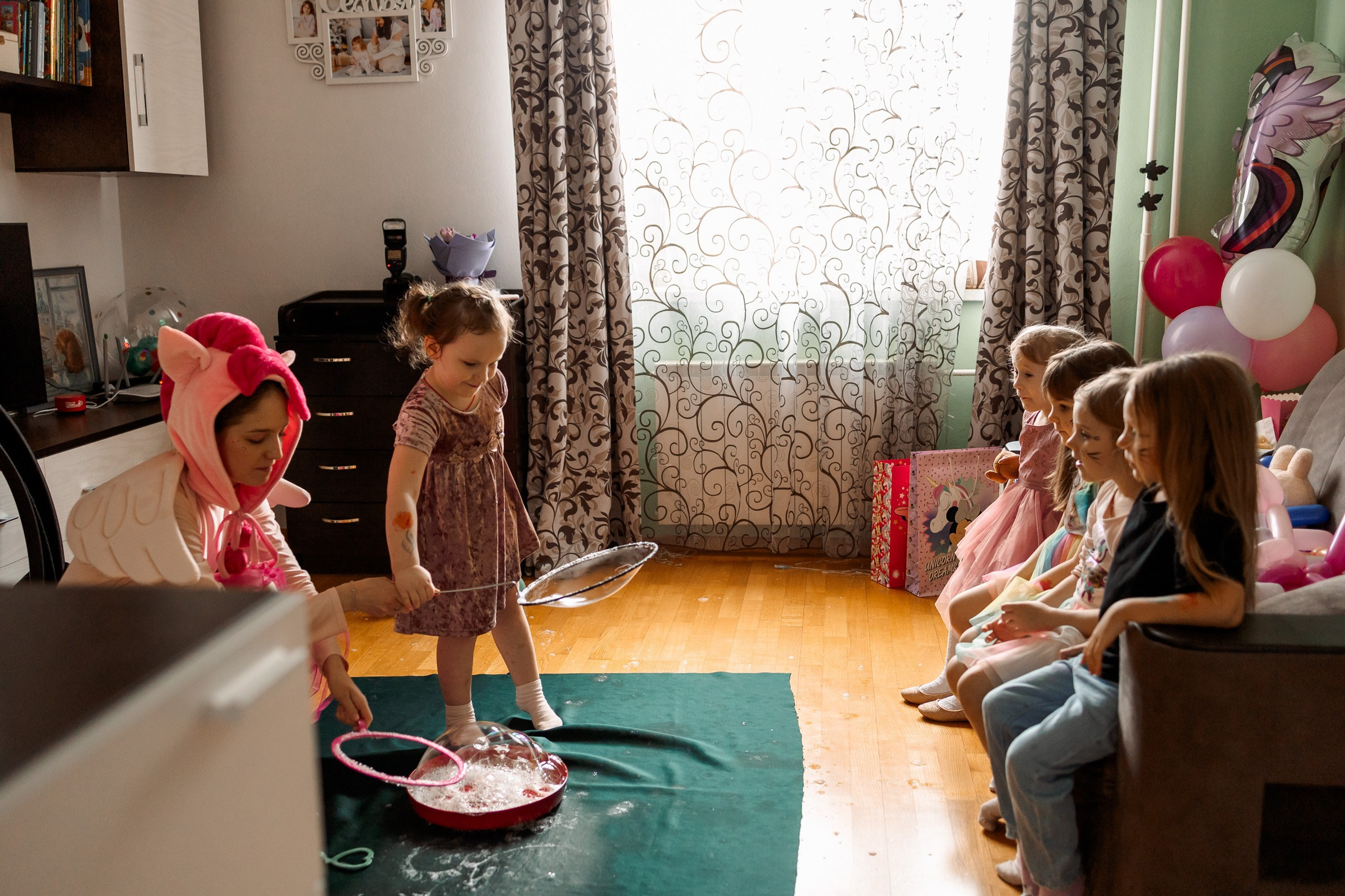 День рождения 5 лет. Семейный Фотограф в Москве Евгения Симоненко