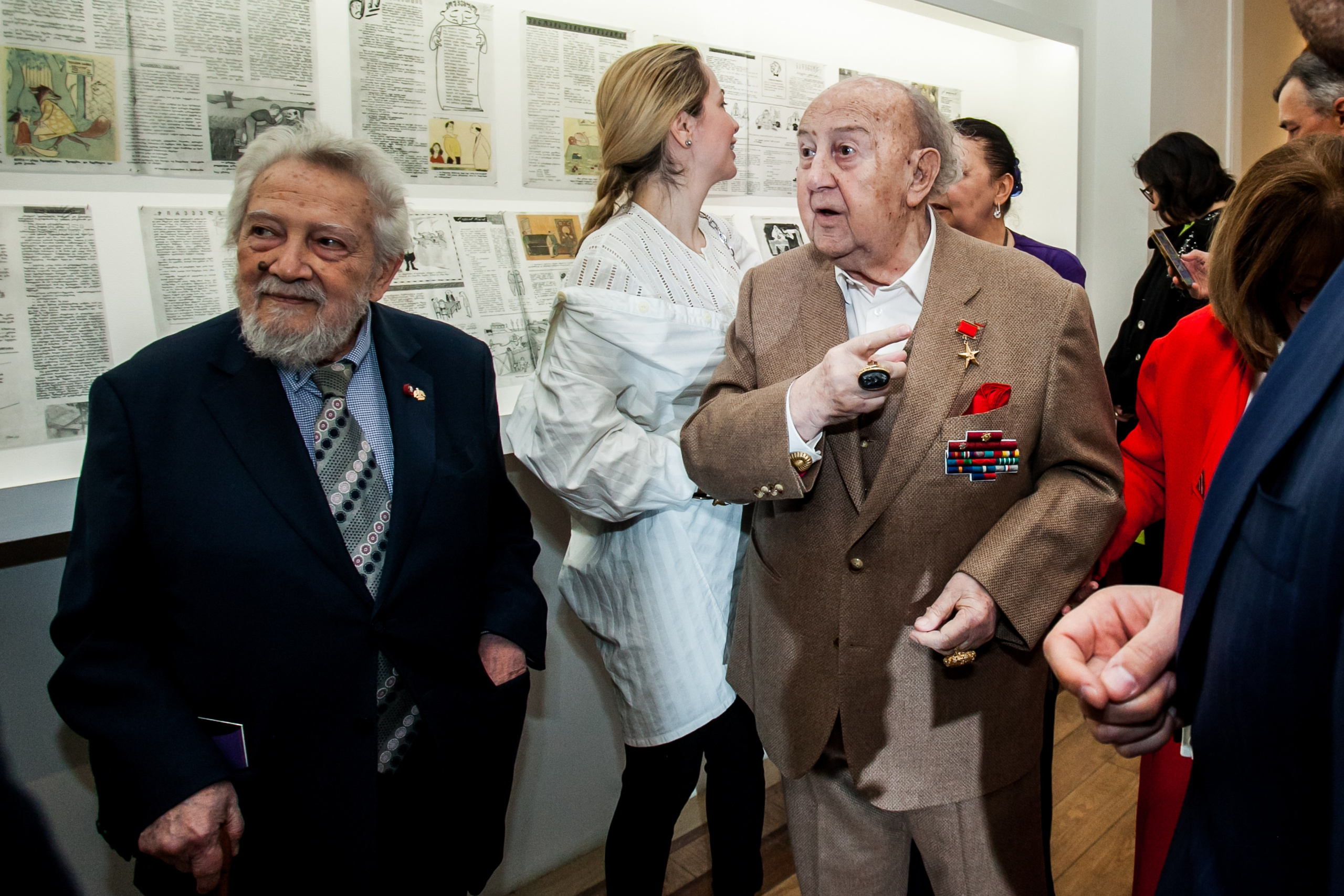 Открытие выставки Зураба Церетели. Art photographer Nino