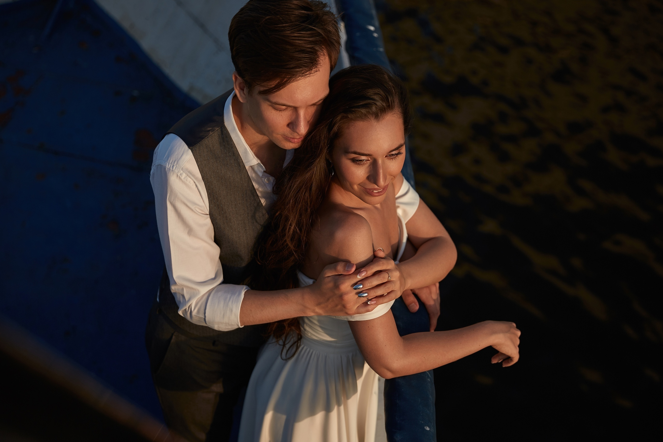 Свадебная фотосессия в яхт-клубе. Свадебный и семейный фотограф Москва, Звенигород, Одинцово, Можайск,