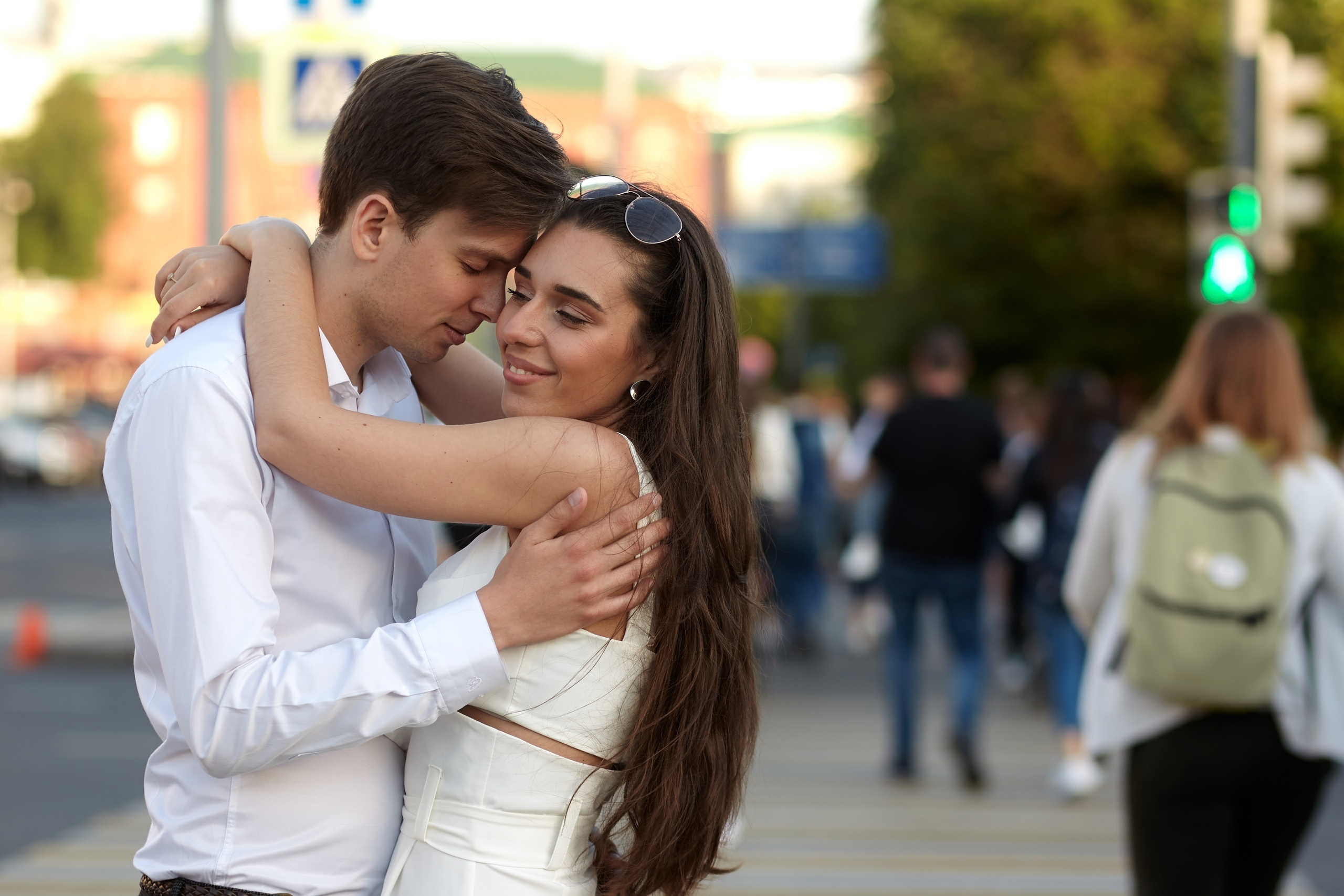 Фотосессия на центральных московских улочках. Свадебный и семейный фотограф Москва, Звенигород, Одинцово, Можайск,