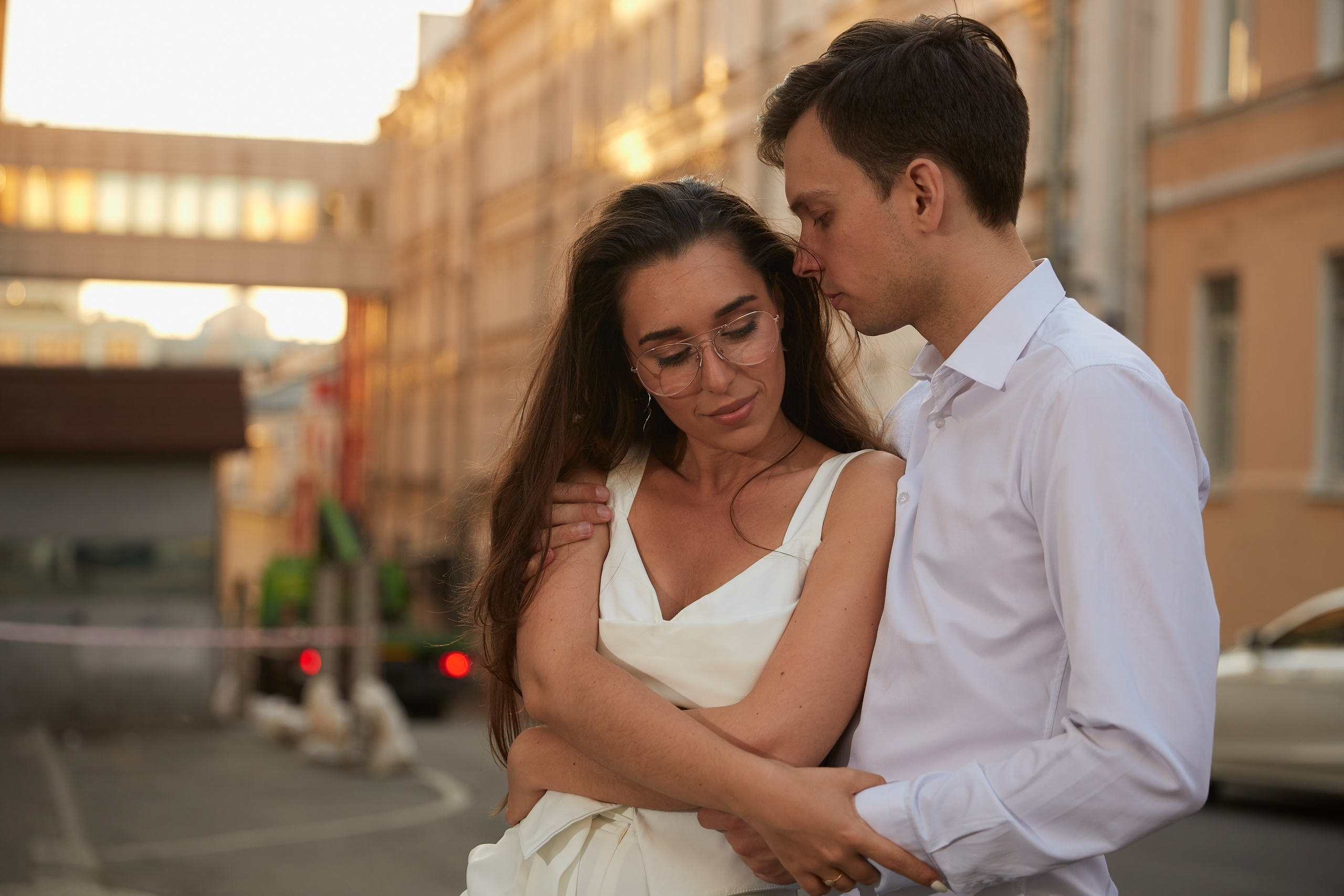 Фотосессия на центральных московских улочках. Свадебный и семейный фотограф Москва, Звенигород, Одинцово, Можайск,