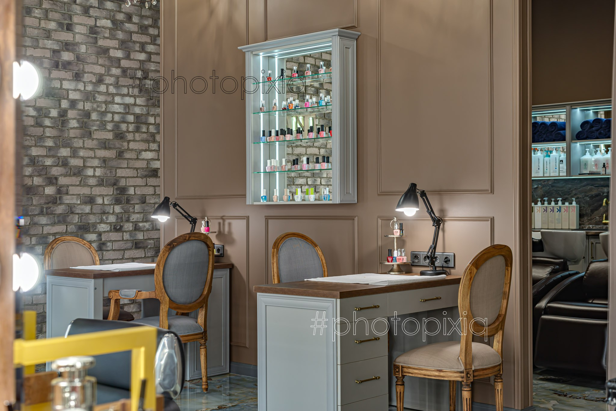 Интерьерная съёмка салона красоты DAVIANI для сайта и рекламы. Интерьерная съёмка и виртуальные туры — Интерьерный фотограф Кузнецов Сергей (photopixiq)