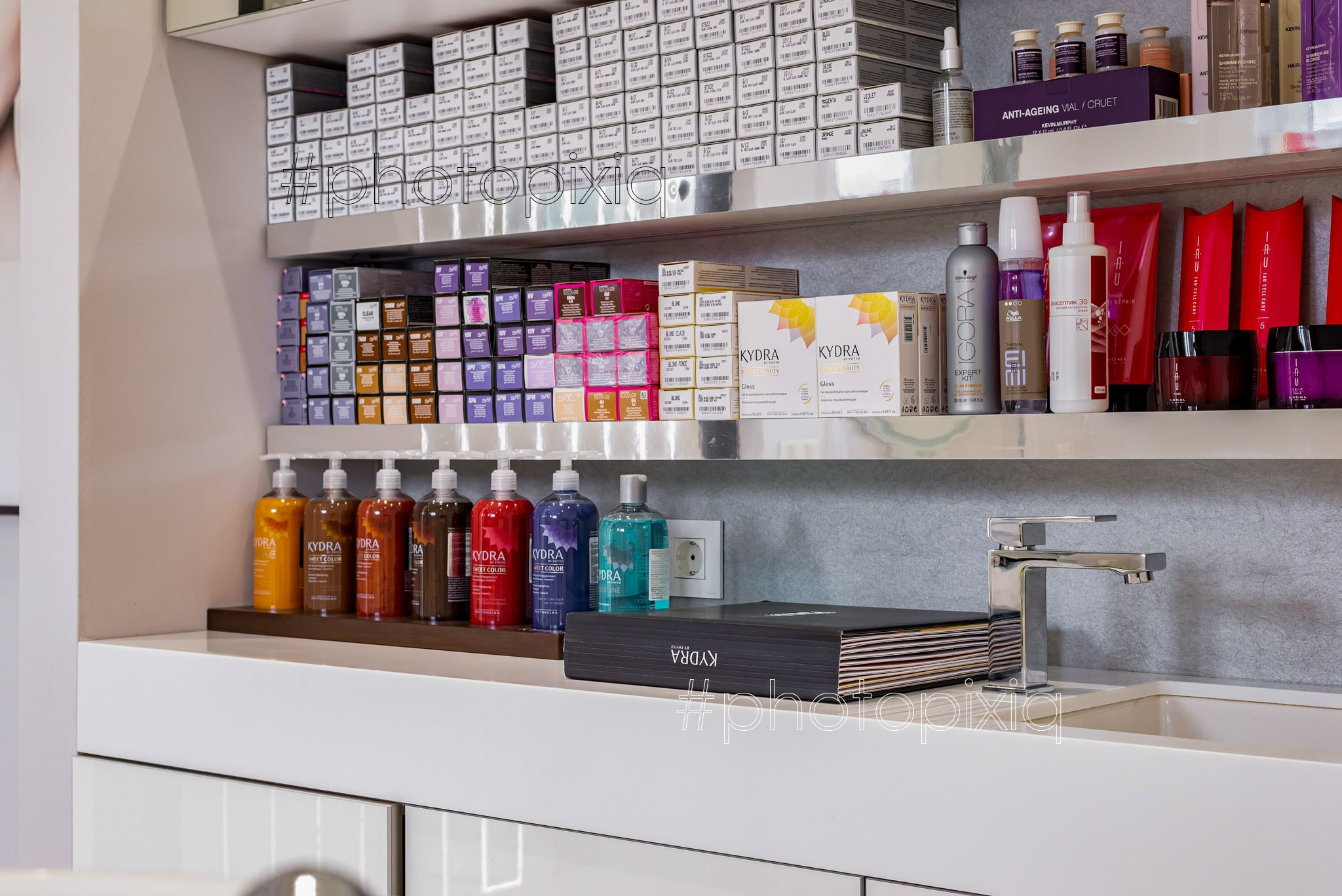 Интерьерная съёмка салона красоты GLOW. Интерьерная съёмка и виртуальные туры — Интерьерный фотограф Кузнецов Сергей (photopixiq)