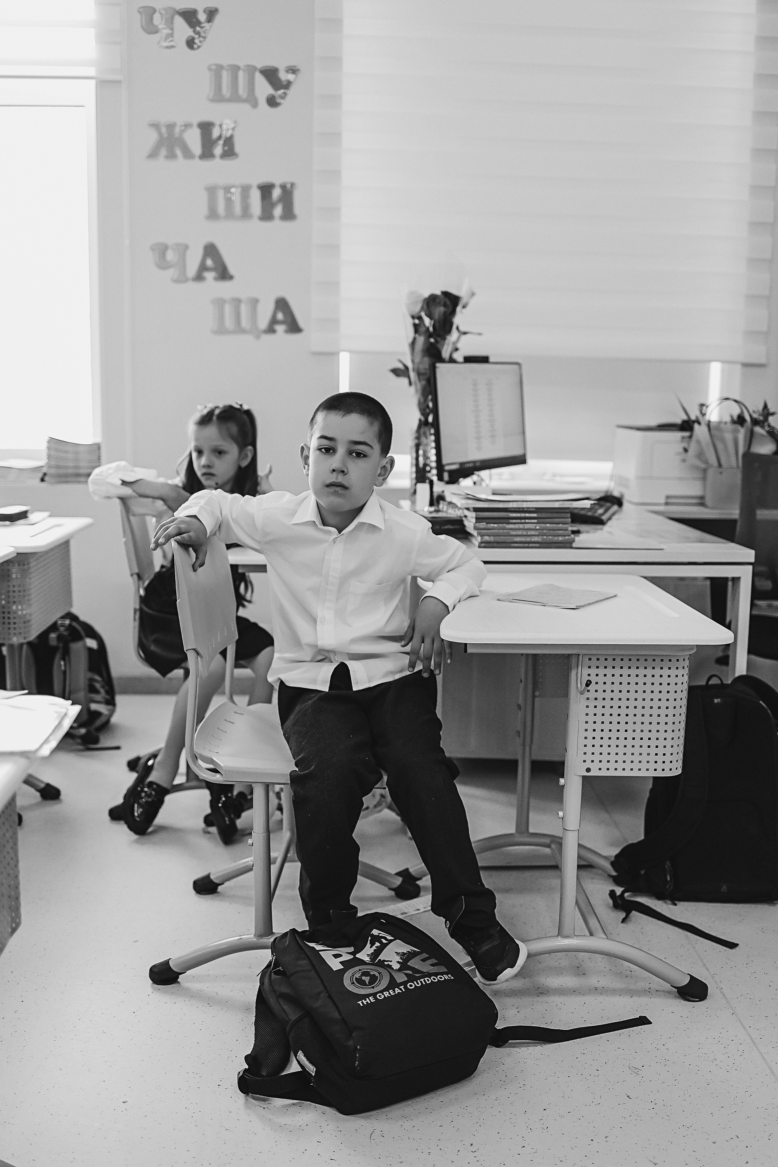 Один день в школе 1 класс. Семейный фотограф Тюмень, фотограф на роды Салмина Мария