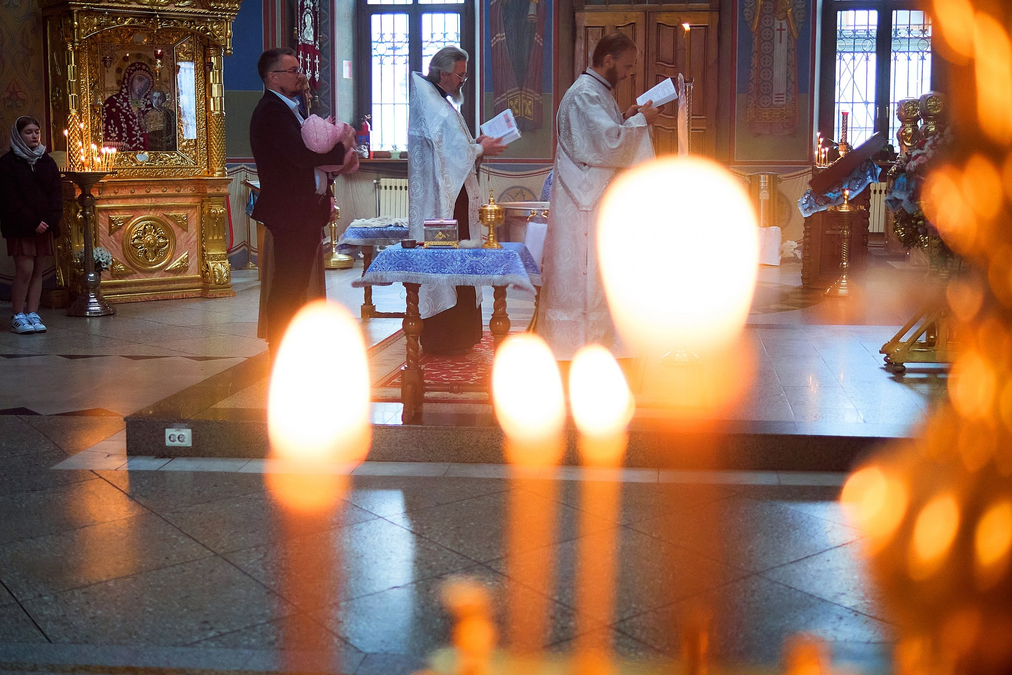 Крещение. Фотограф Воронеж Александр Нечаев