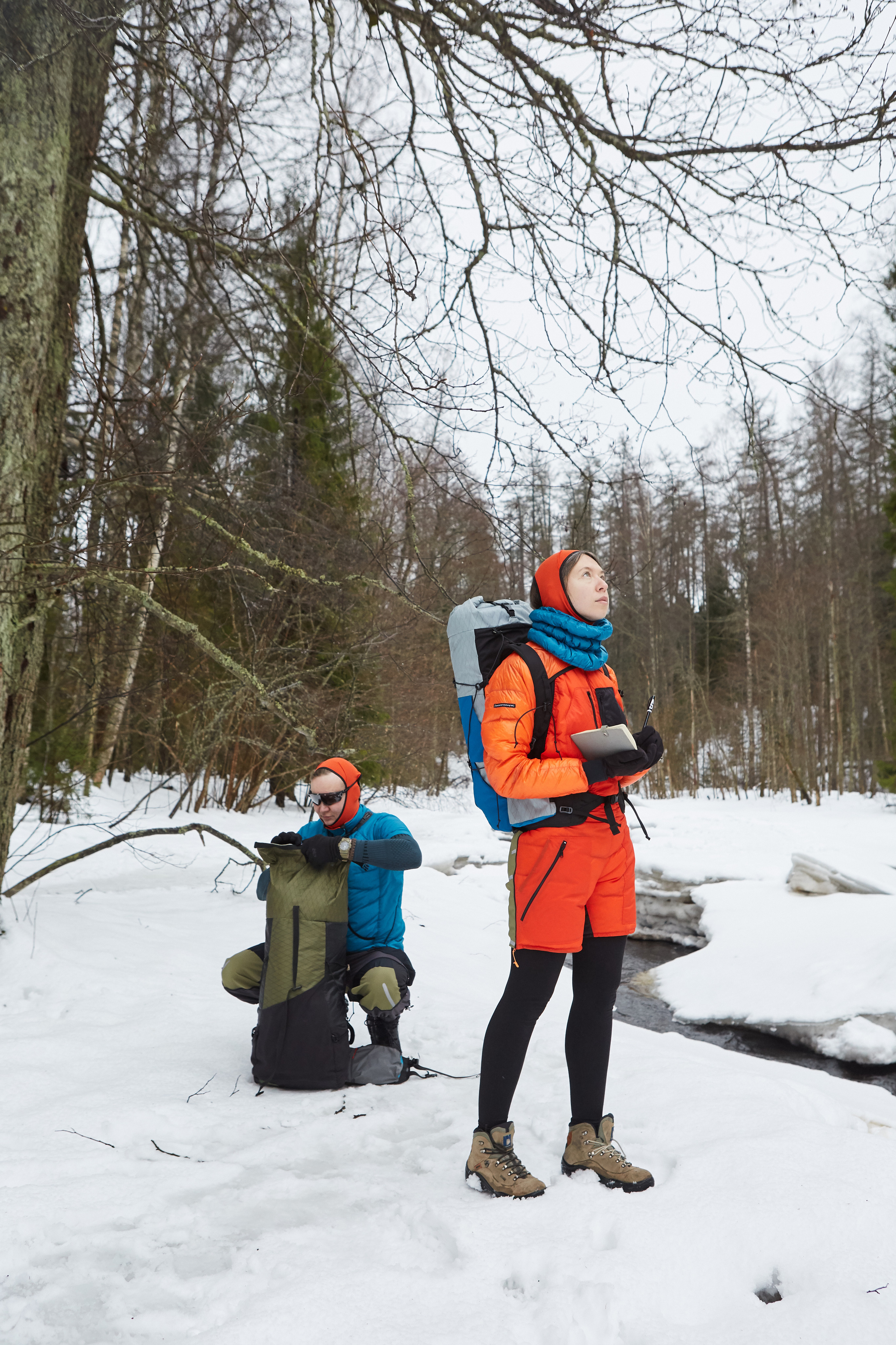 Functional Clothing Lab (winter). Анастасия Зобнинá — фотограф в Санкт-Петербурге/СПб