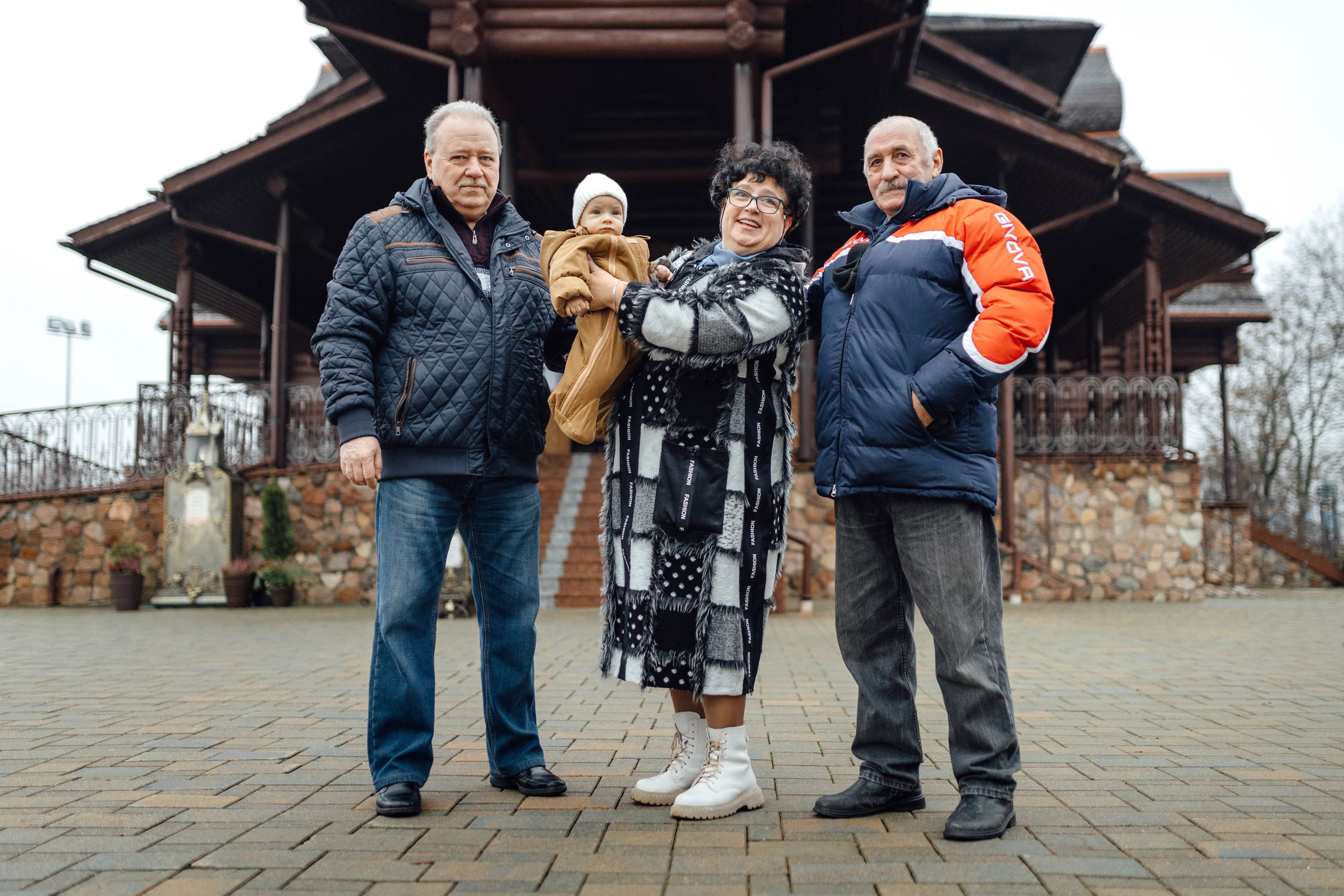 Крещение Демида, храм Святой Троицы, декабрь 2025