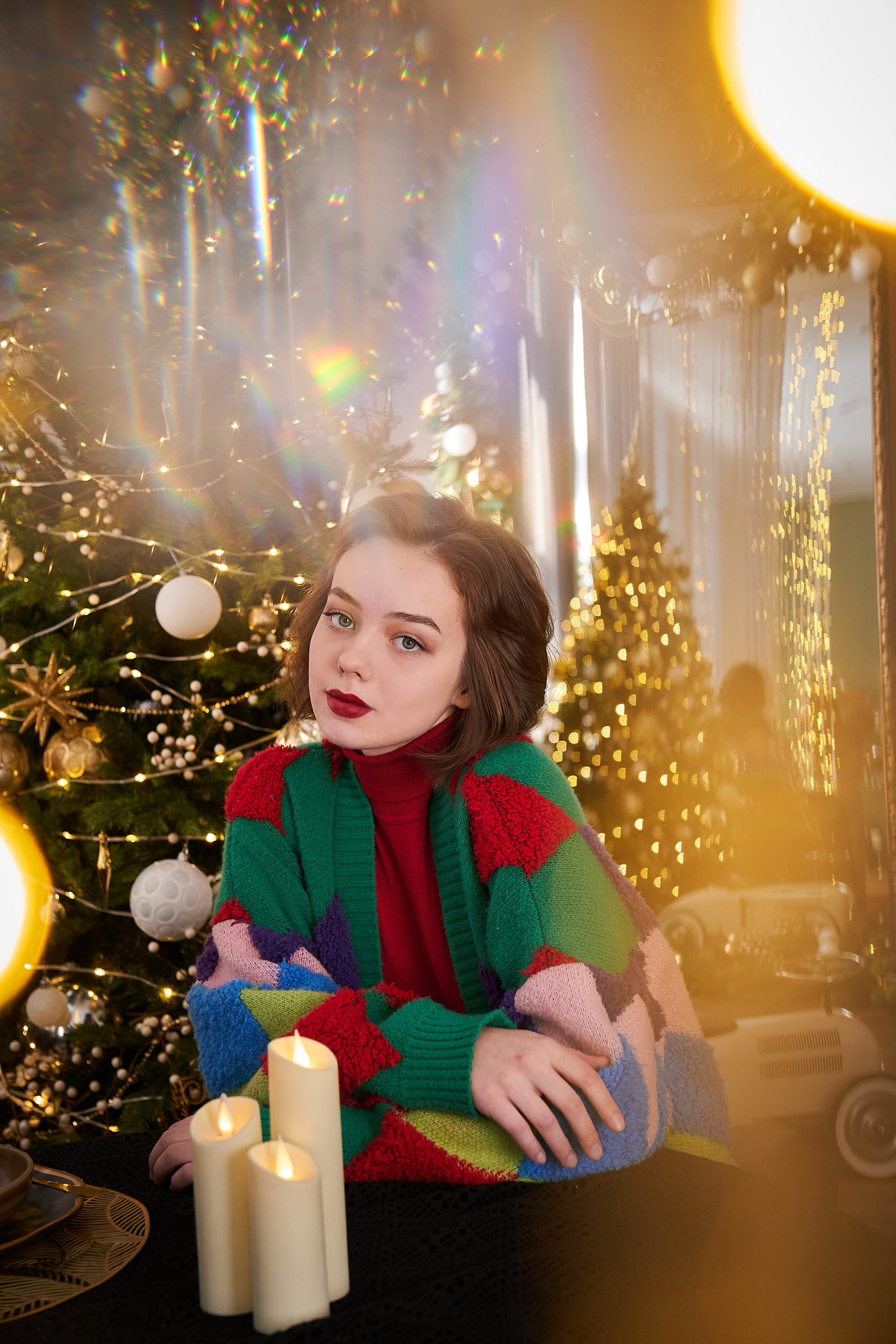 Новогодняя съёмка. Анна Катасонова