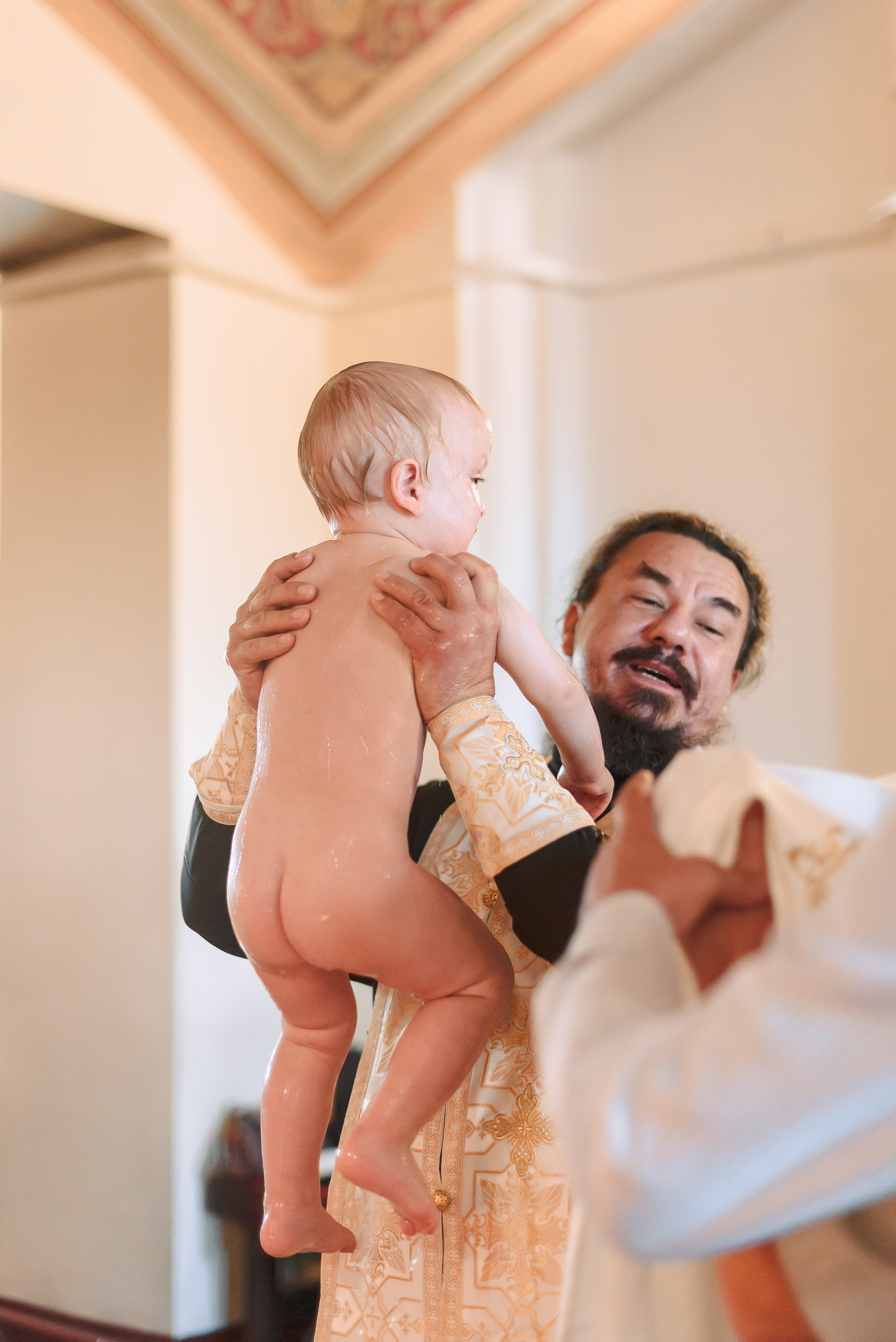 Крещение Макара. Свадебный и семейный фотограф в Москве Юлия Винник