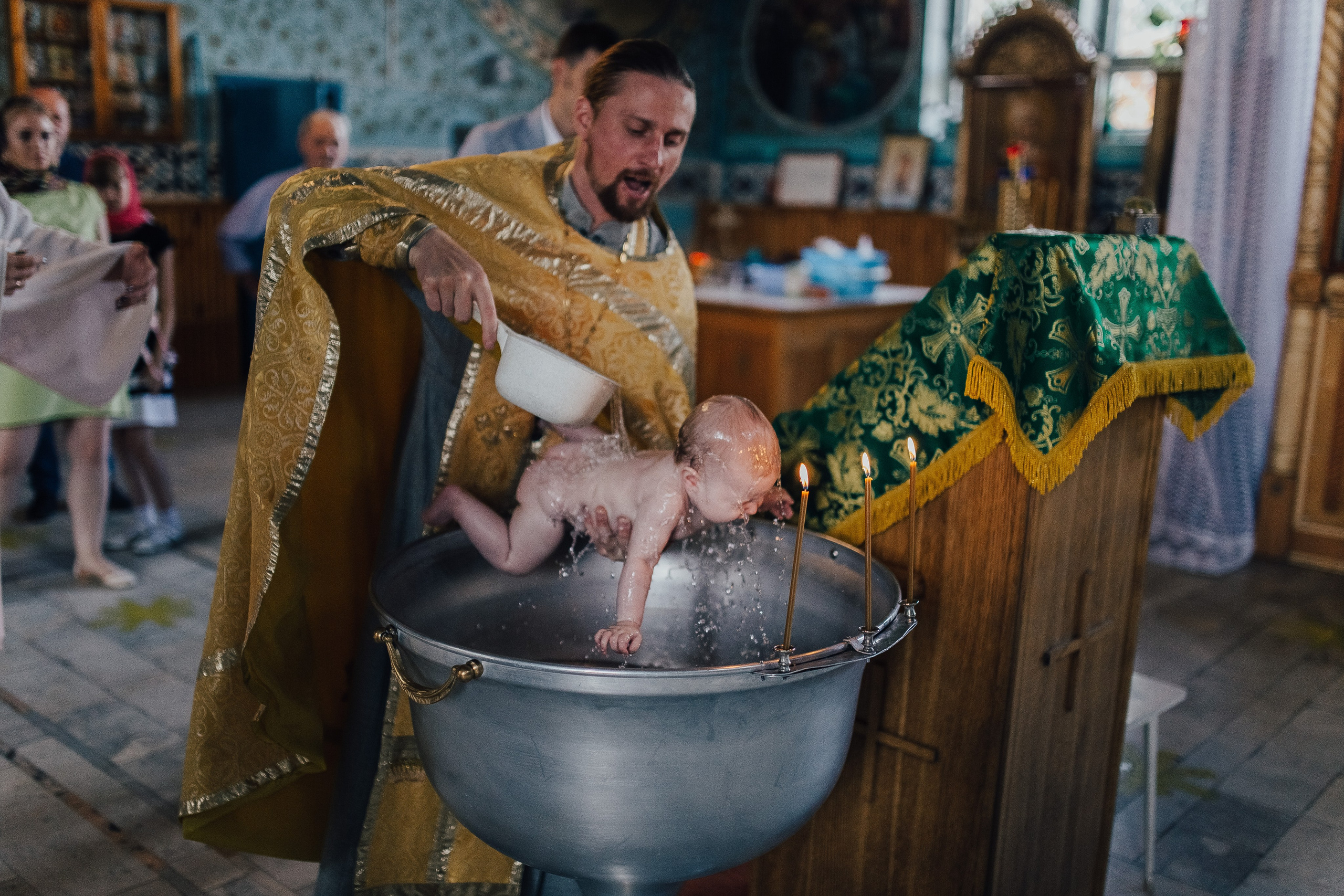 Таинство Крещения. Свадебный и семейный фотограф Екатерина Бубнова