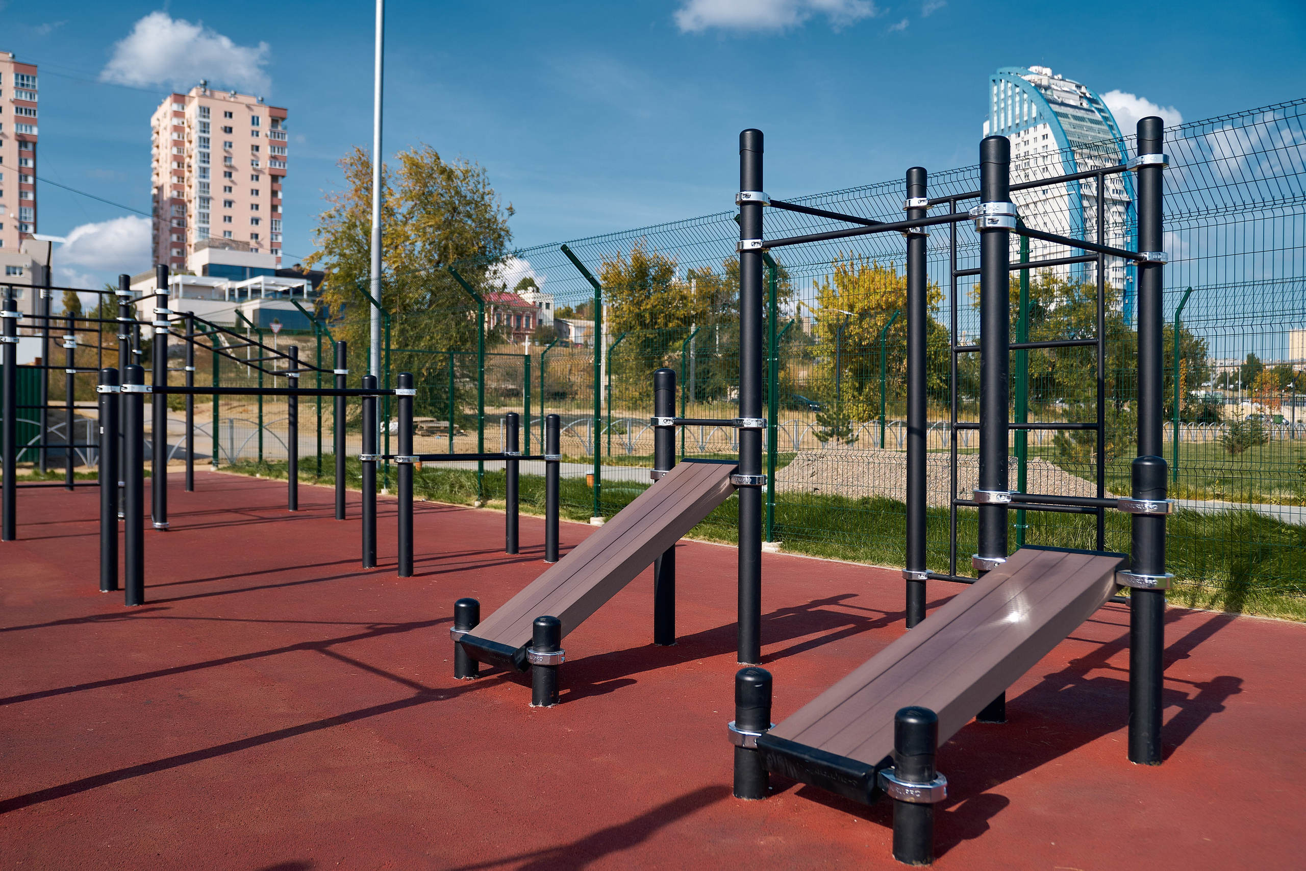 Спортивная площадка KENGURU PRO. Фотограф Никита Барановский