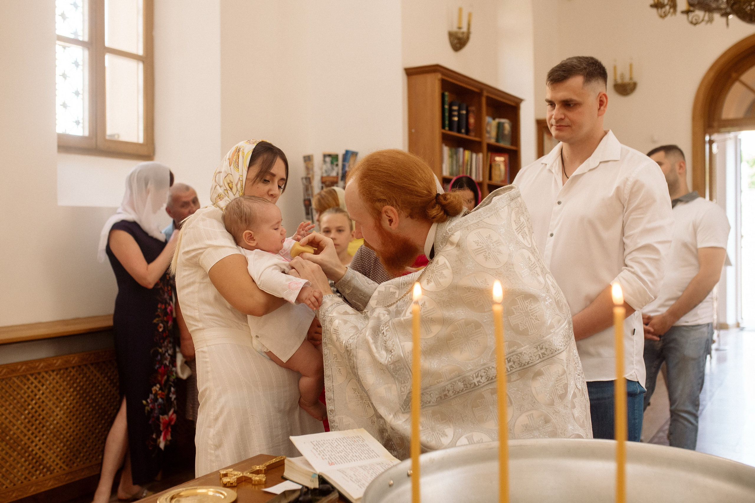 Крещение Сони. Фотограф Мария Стрелкова