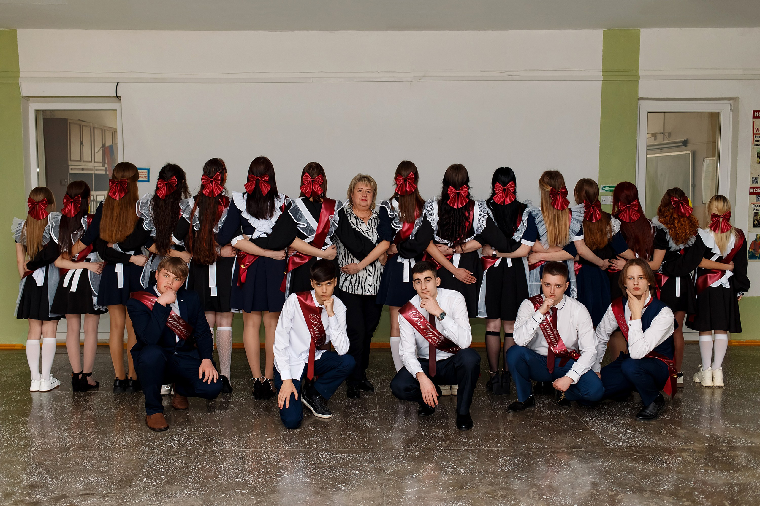 11 класс с. Барабаш. Фотограф Любовь Корниенко, Примоский край