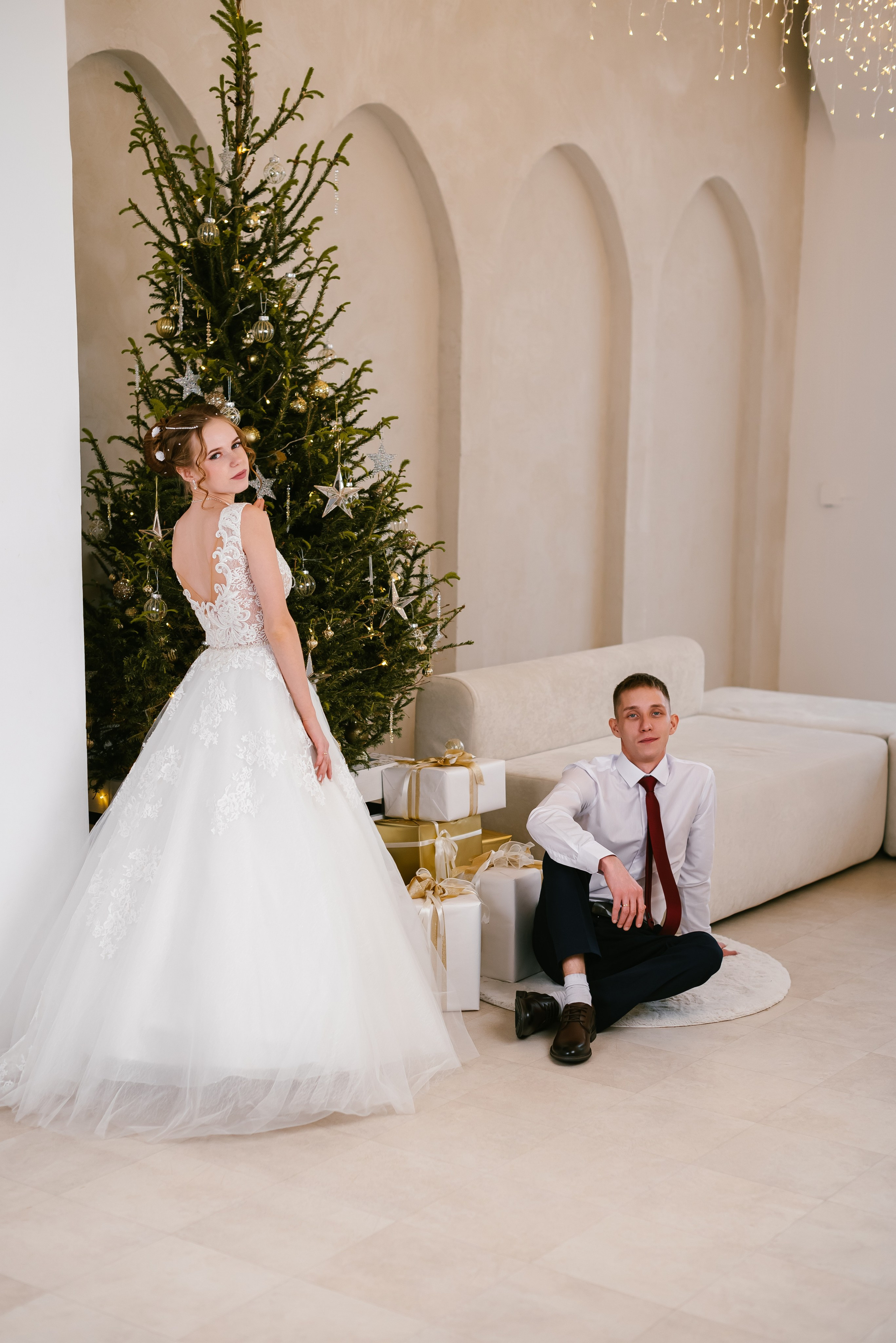 Свадебная фотосессия в фотостудии WOODг. Кемерово