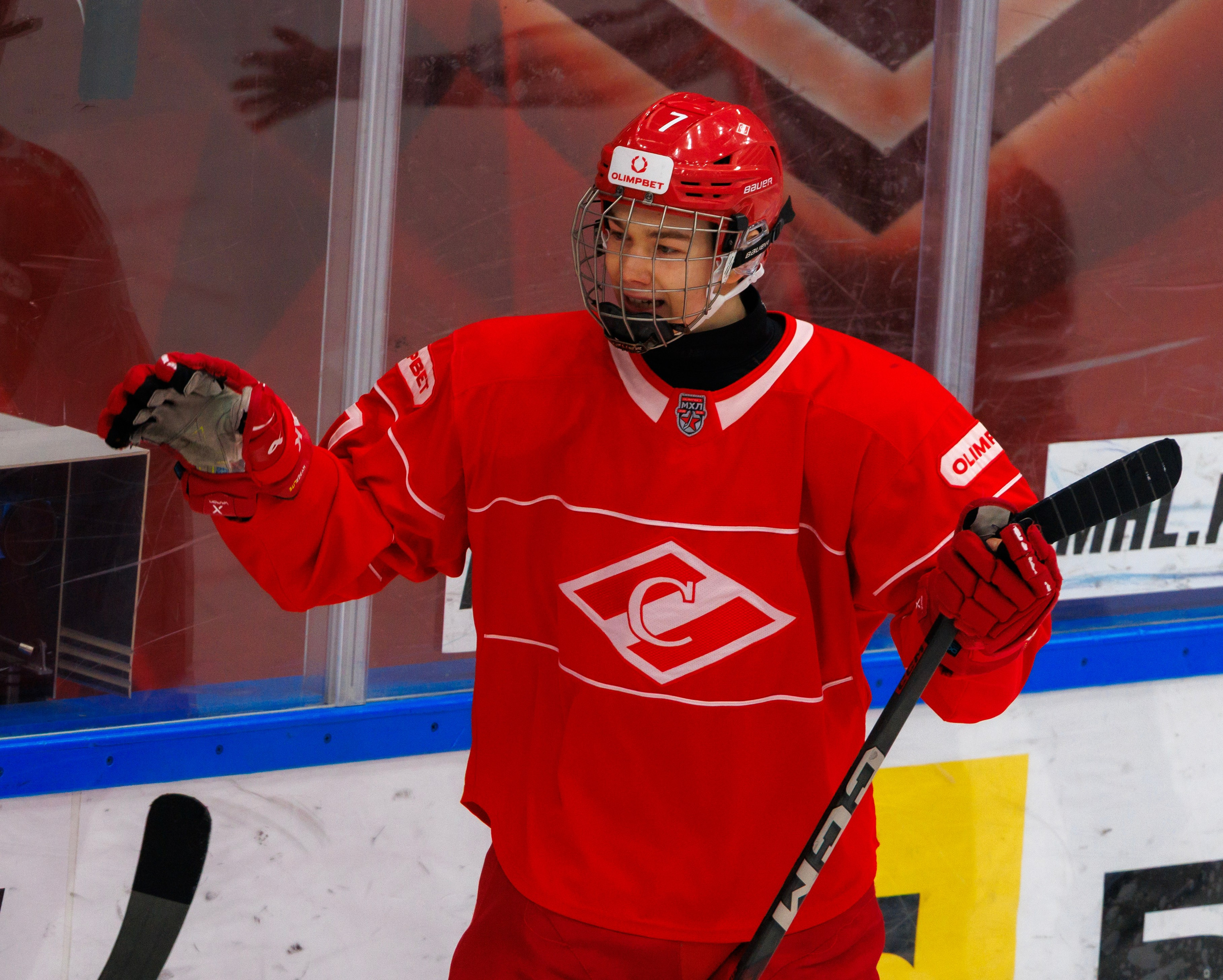 МАТЧ МХЛ. МХК СПАРТАК — АКАДЕМИЯ СКА. Artem Zenin Photography