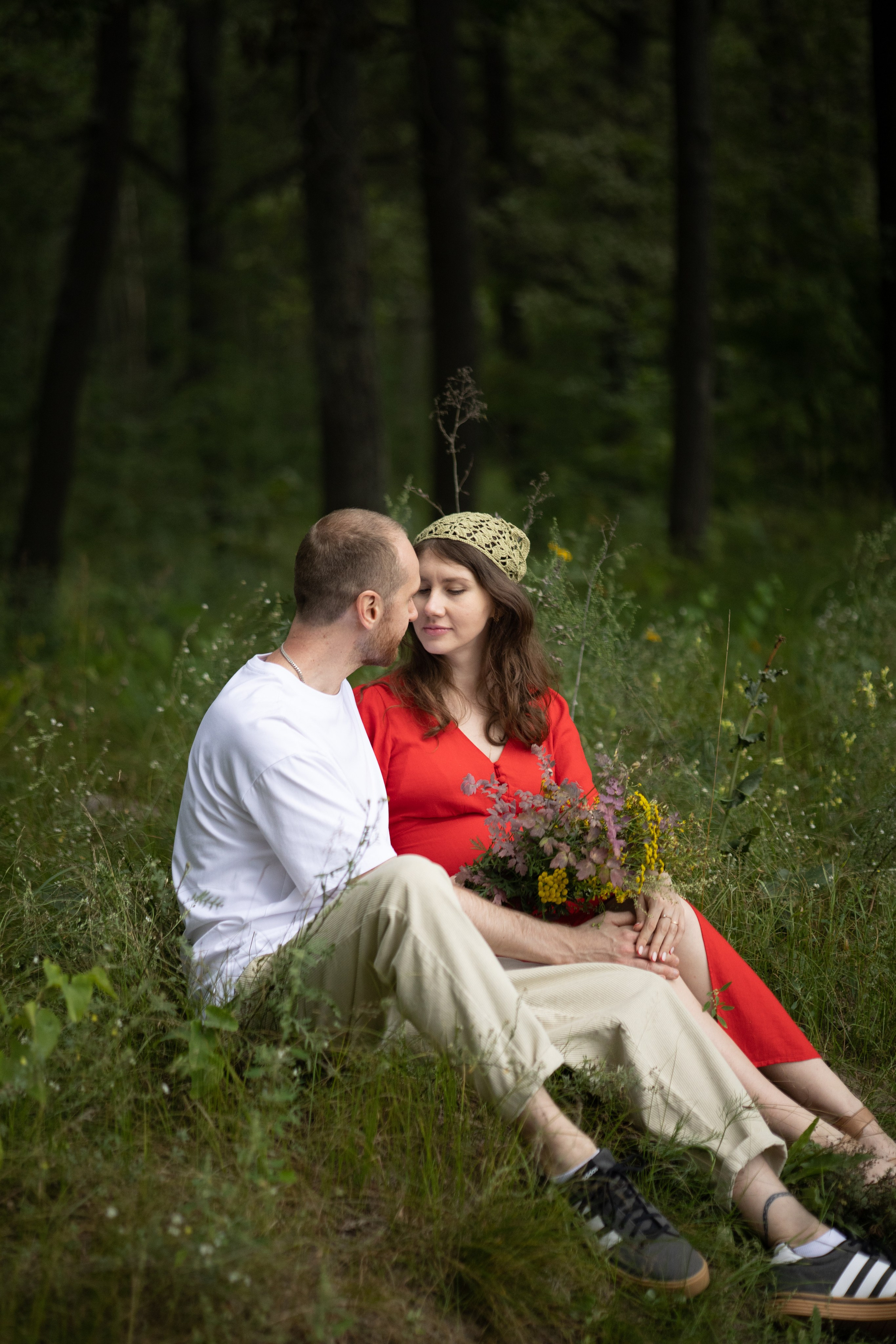 Илья, Анна и малышка в животе. Фотограф Нижний Новгород
